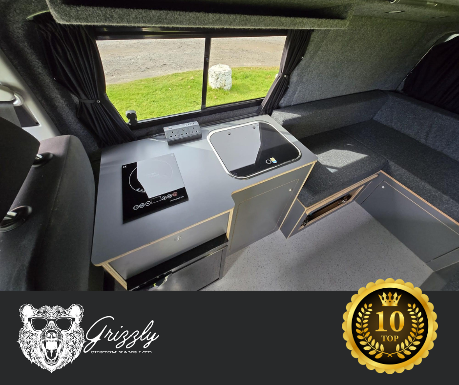 🏆 Grizzly Custom Vans — Among the Top 10 Campervan Converters in the Midlands