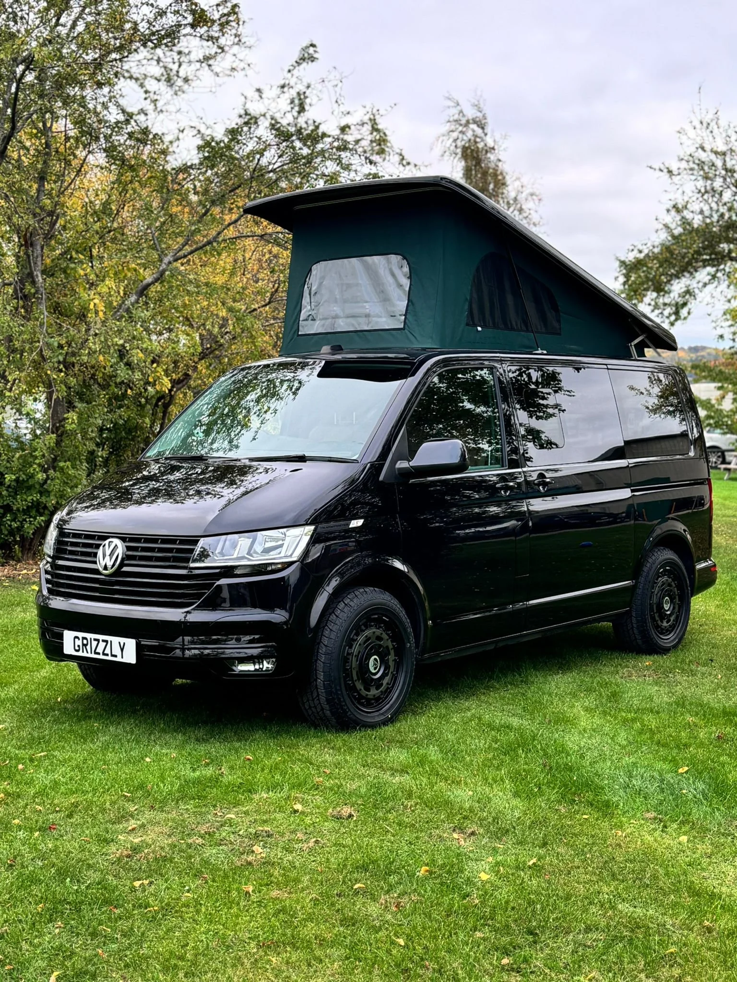 Bespoke VW T6 1 Campervan Olive VW Campervan Specialists Grizzly bespoke-vw-t6-1-campervan-olive-vw-campervan-specialists-grizzly