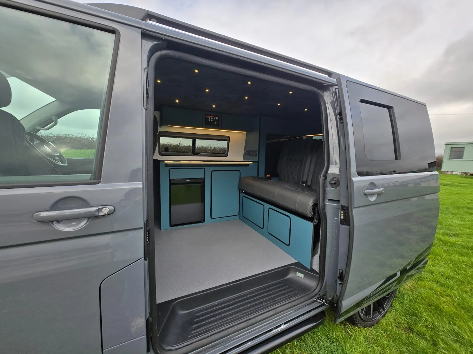 RIB Bed, reupholstered.jpeg