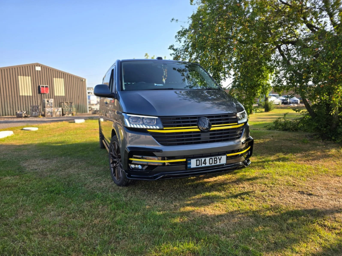 Exterior of Speedy, a VW T6.1 camper conversion built by experienced VW camper specialists