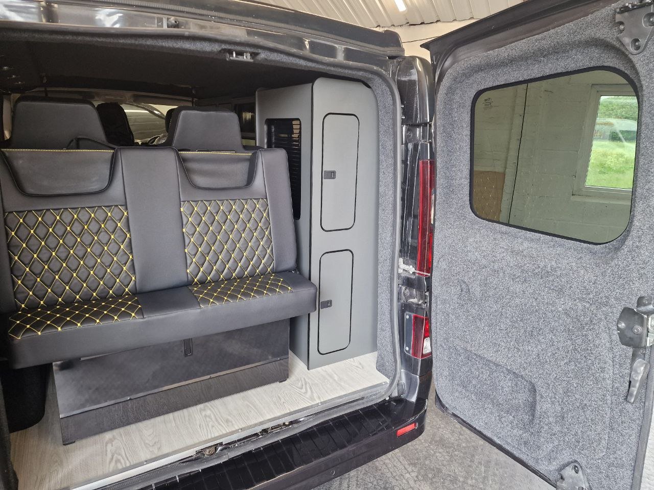 carpet lining campervan - Bumble.jpg