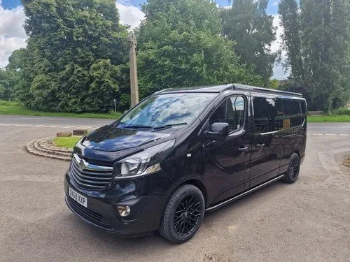 Bumble customised Vauxhall Vivaro campervan exterior