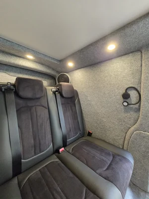 custom lighting and interior T6