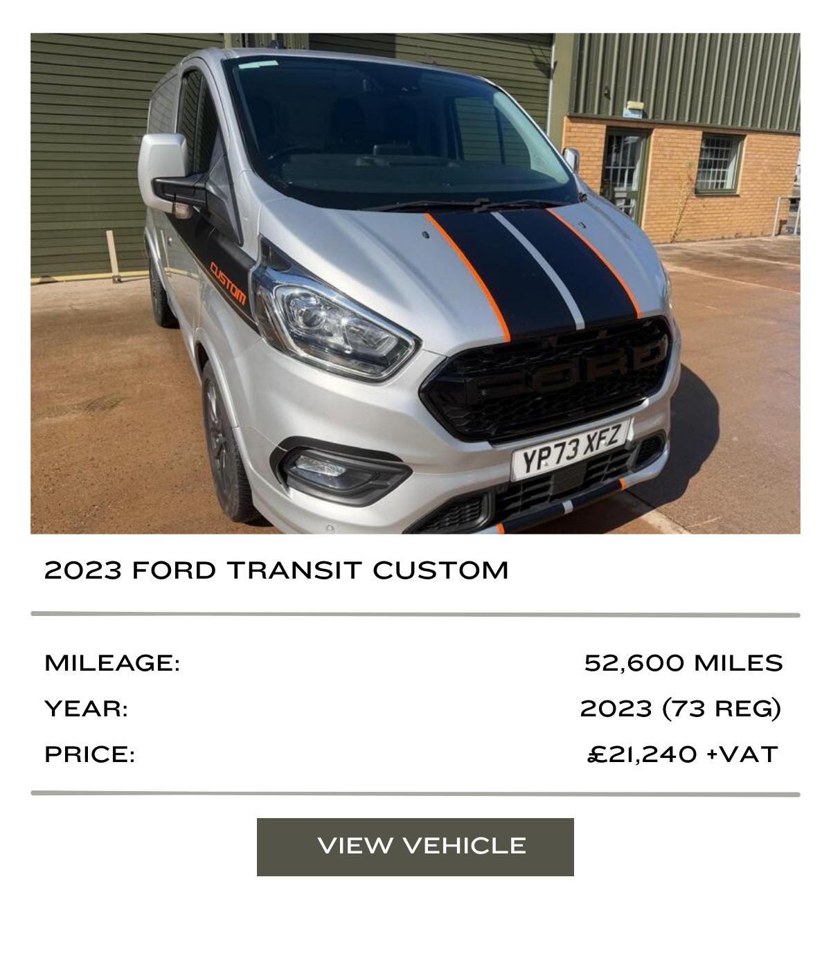 Ford Custom Limited - Moondust Silver