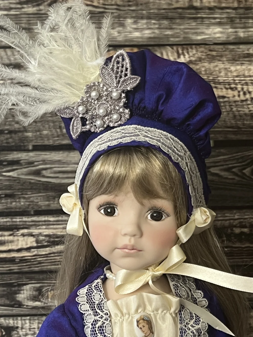 Handcrafted Porcelain Doll 14