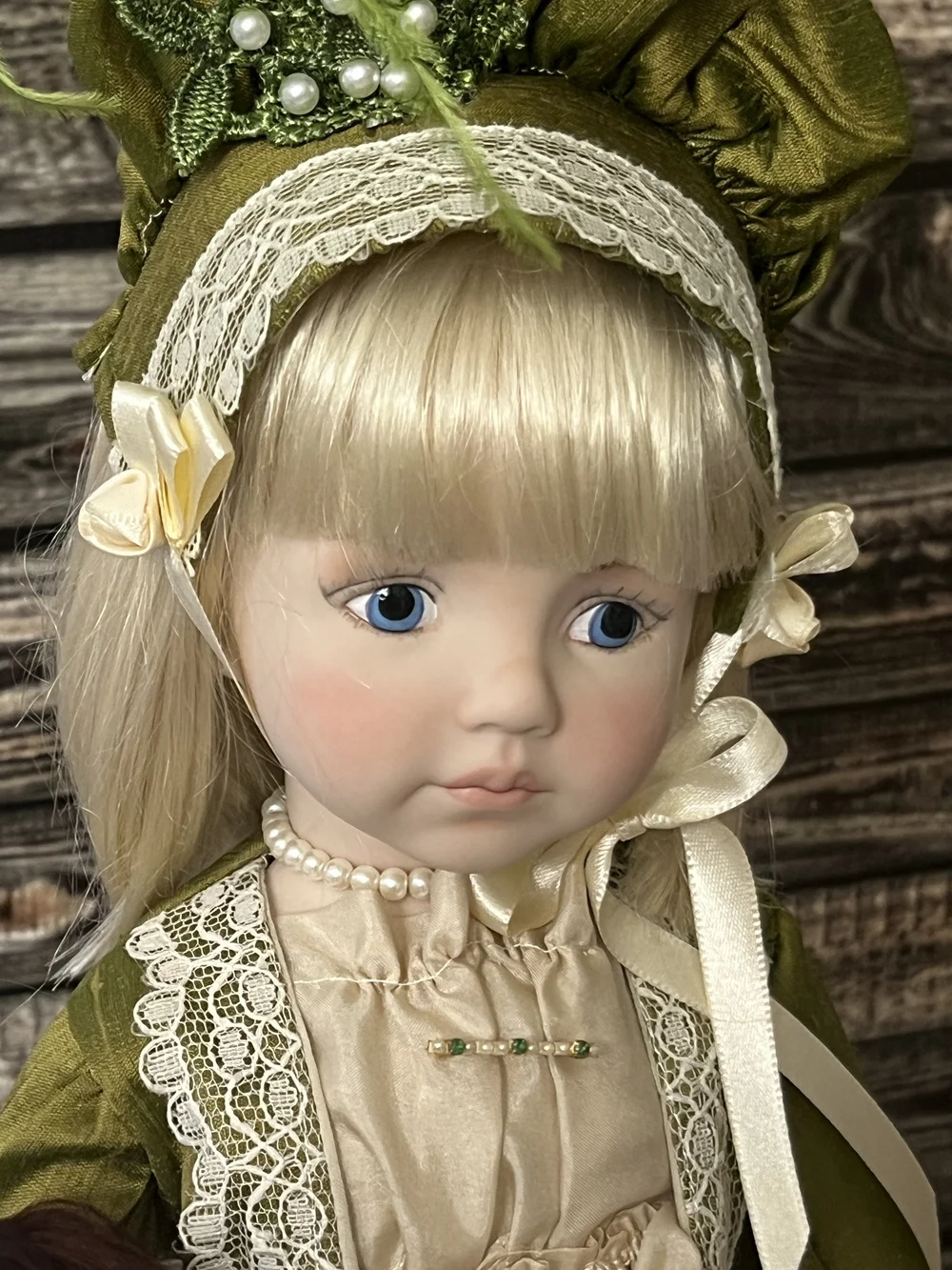 Handcrafted Porcelain Doll 14