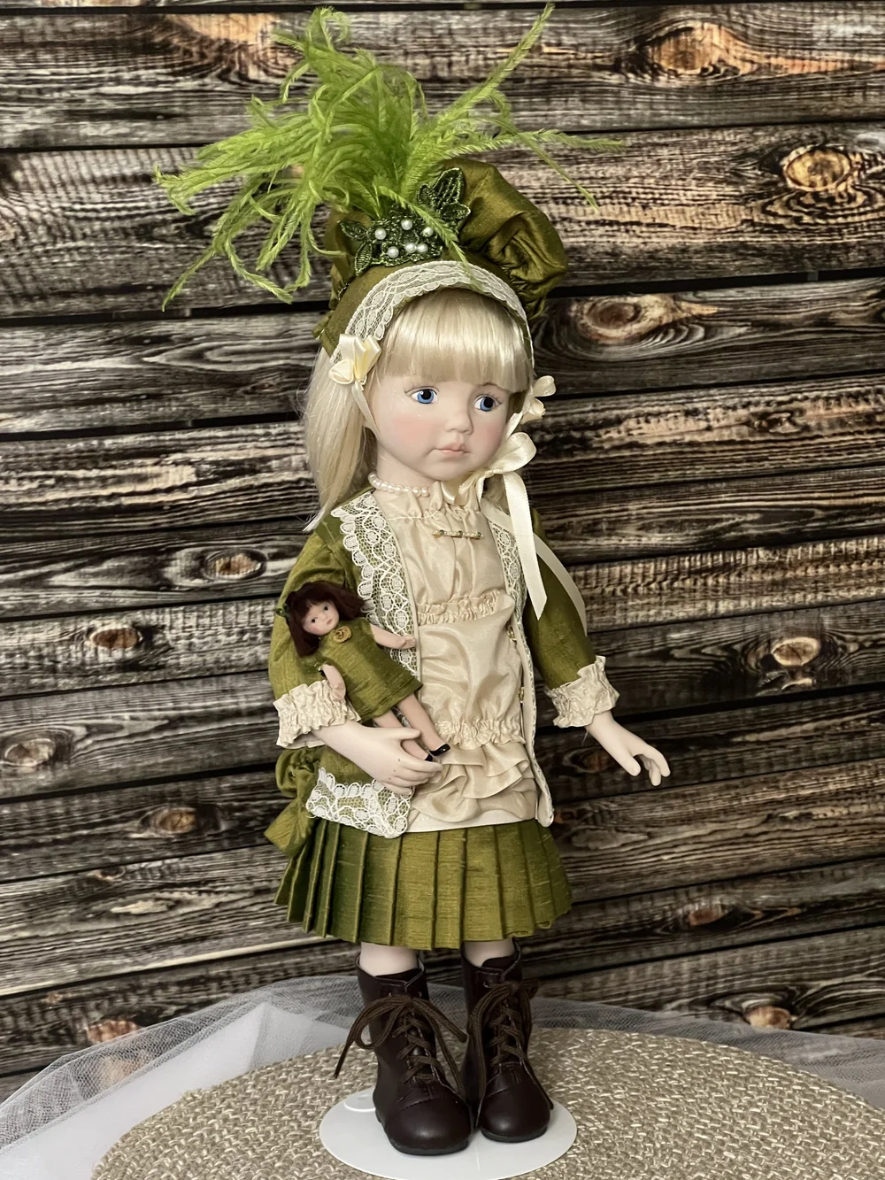 Handcrafted Porcelain Doll 14