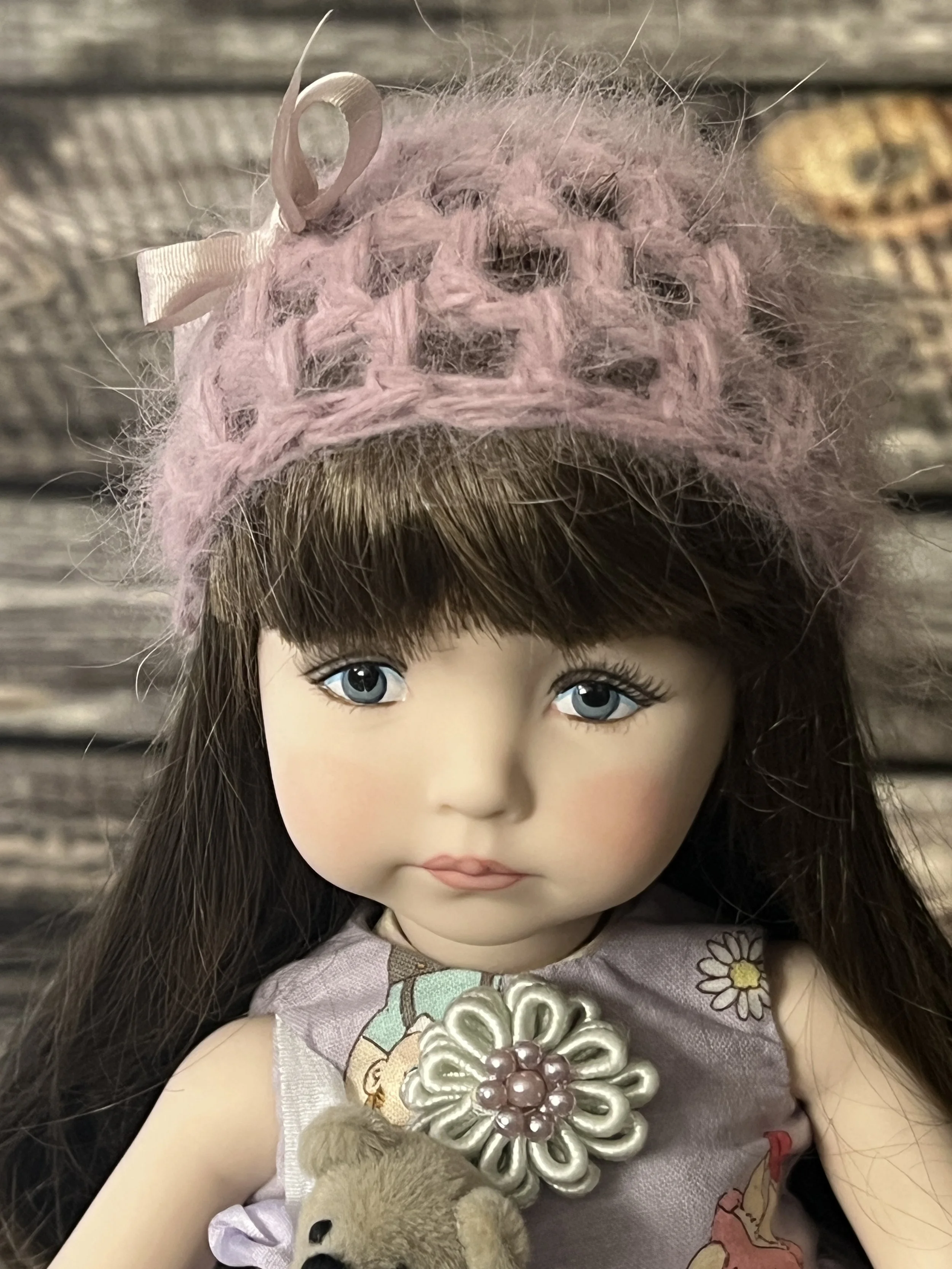 ★★★★★Winnie – Handcrafted Porcelain OOAK Doll | Brenda Mize