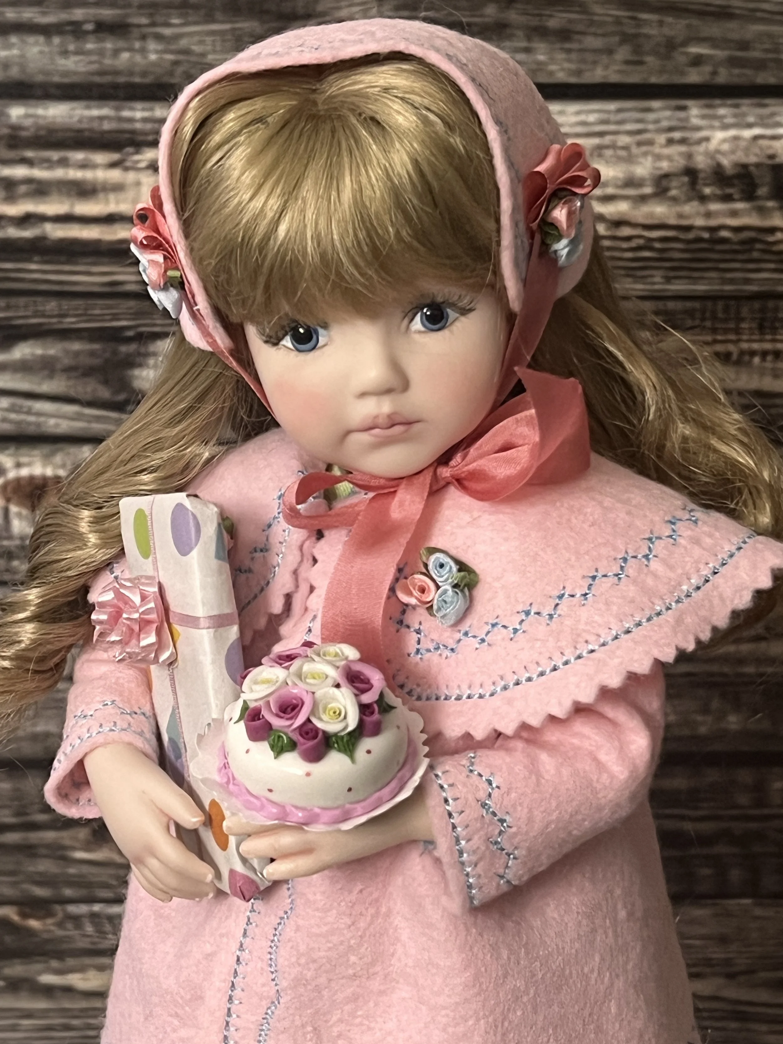 Sasha Birthday Series – Handcrafted Porcelain OOAK Doll | Brenda Mize