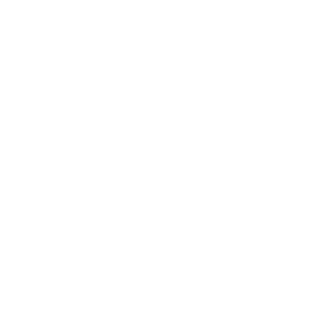 White neon outline of a paper airplane on a black background.
