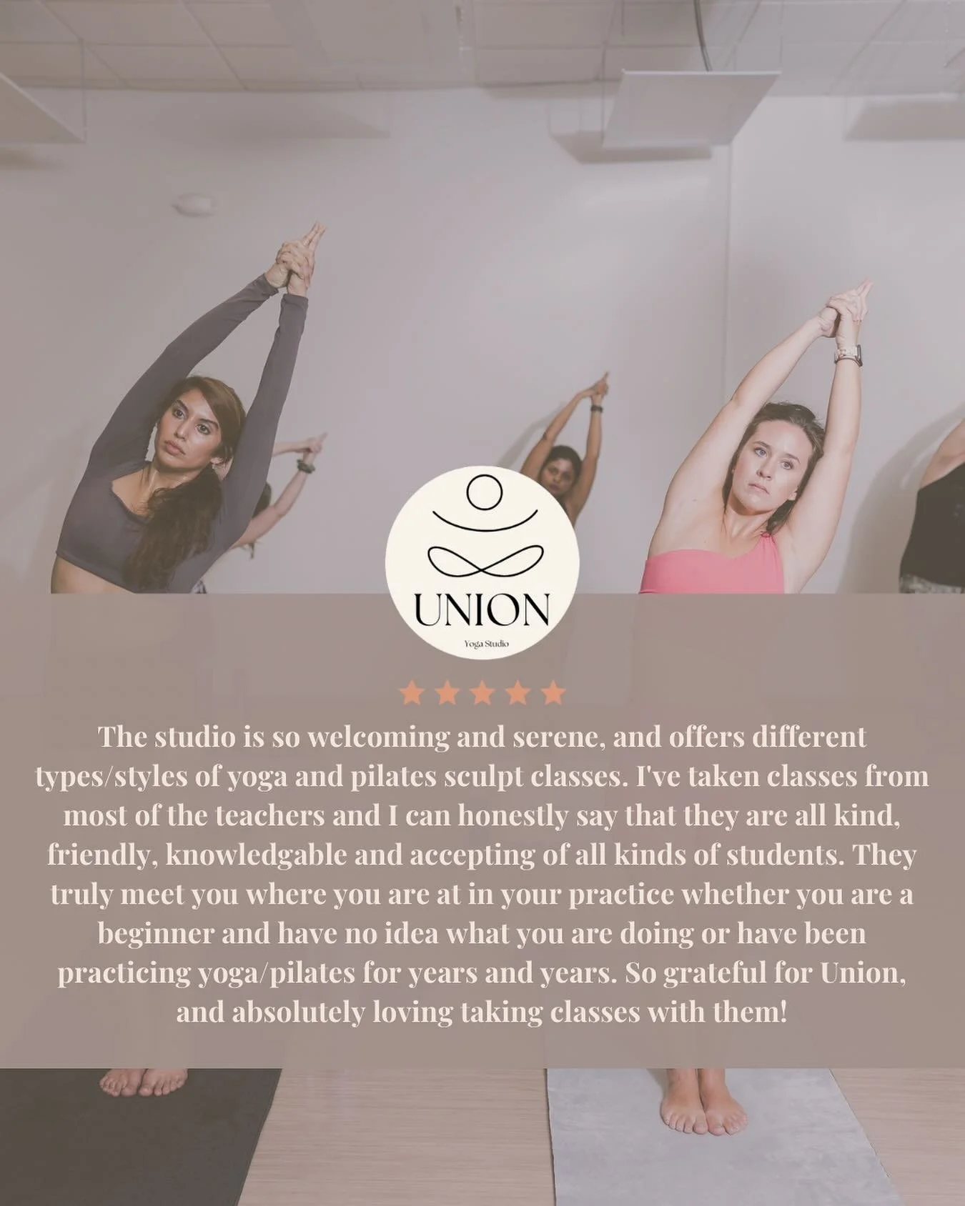 We’re so grateful for our amazing community — your words mean the world to us! π
Thank you for sharing your experience and for being part of our yoga family. π§‍βοΈπ«
 
Have a story to share? Leave us a review — we’d love