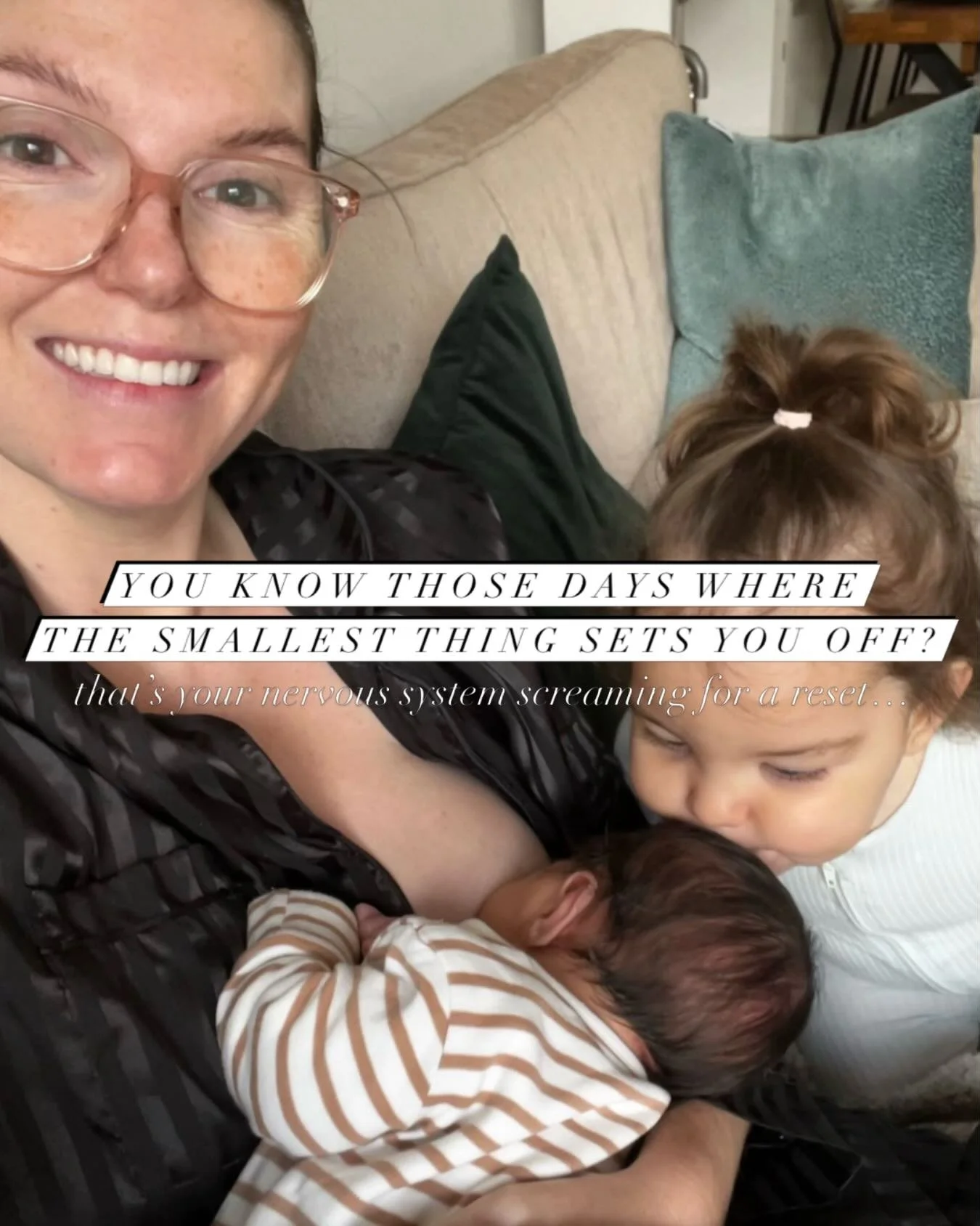 You know those days where the smallest thing sets you off?

The noise.
The mess.
The overstimulation.

It&rsquo;s not that you&rsquo;re &ldquo;moody&rdquo; - your nervous system is overwhelmed.

When you don&rsquo;t have any space to breathe, rest or