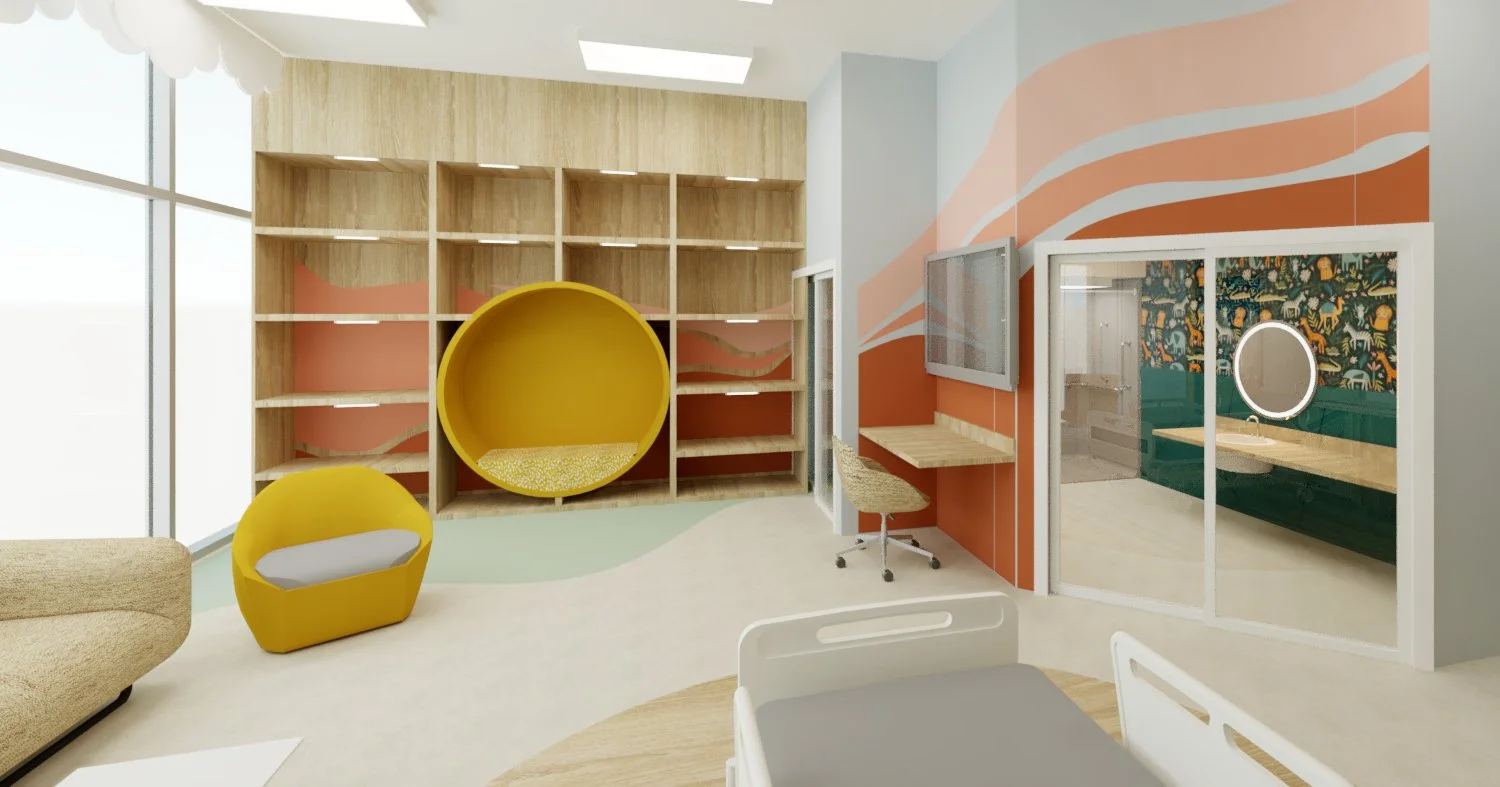 Patient Room Rendering