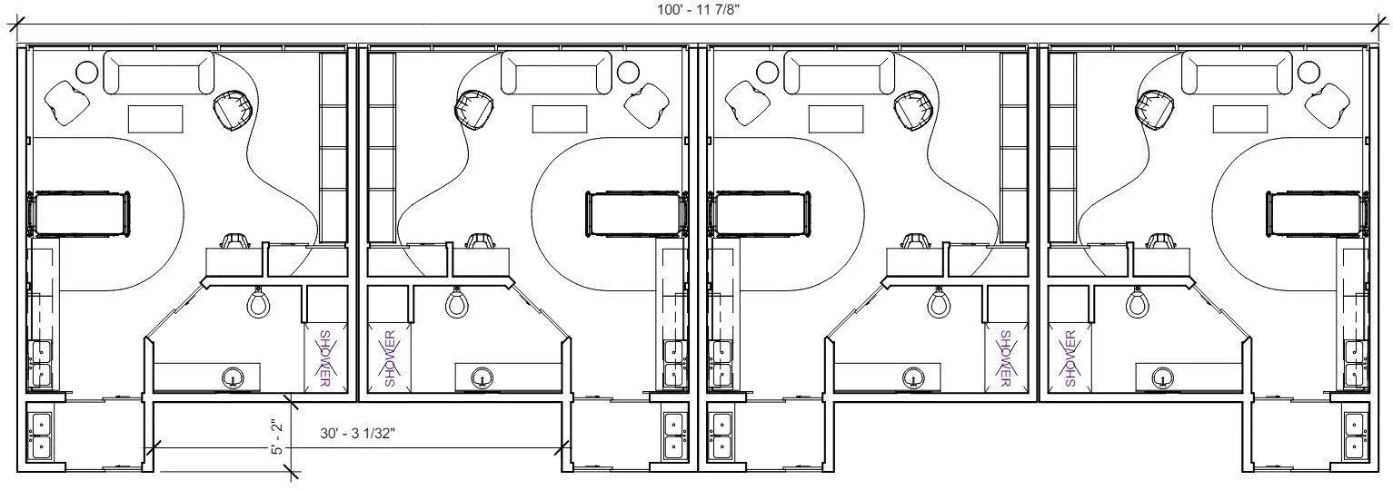 Multiple Room Floor Plan