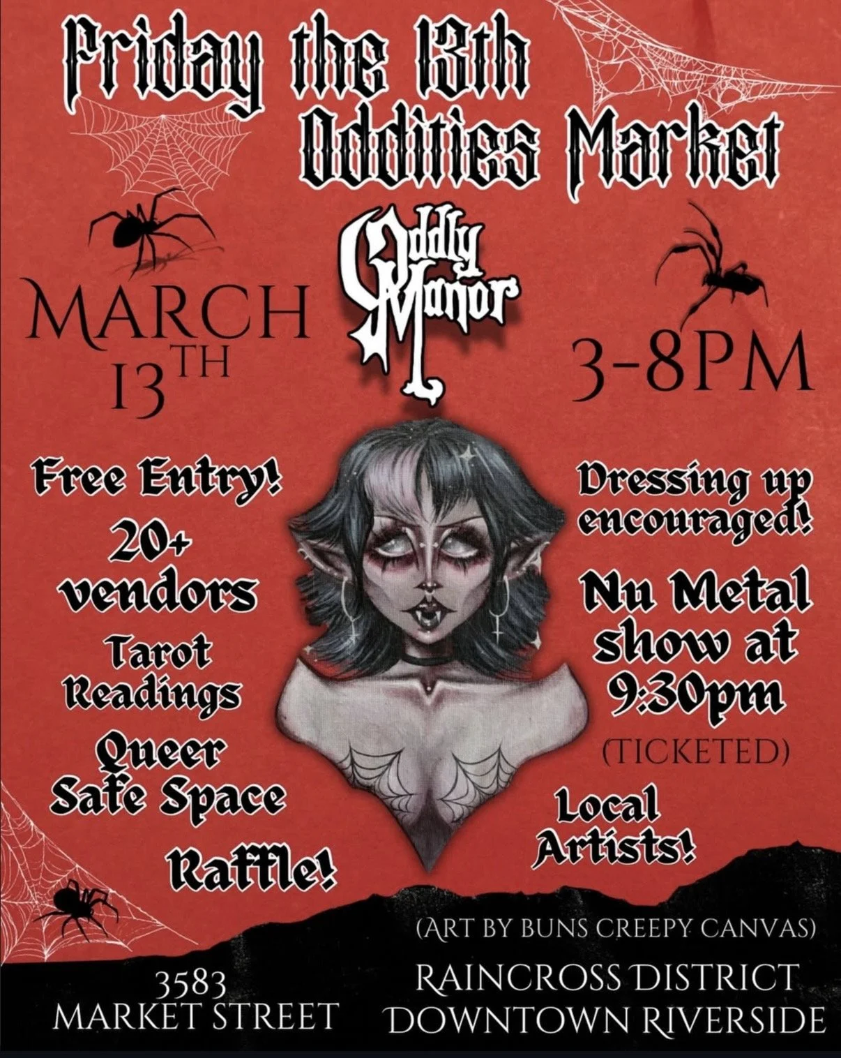 Friday the 13th at Oddly Manor