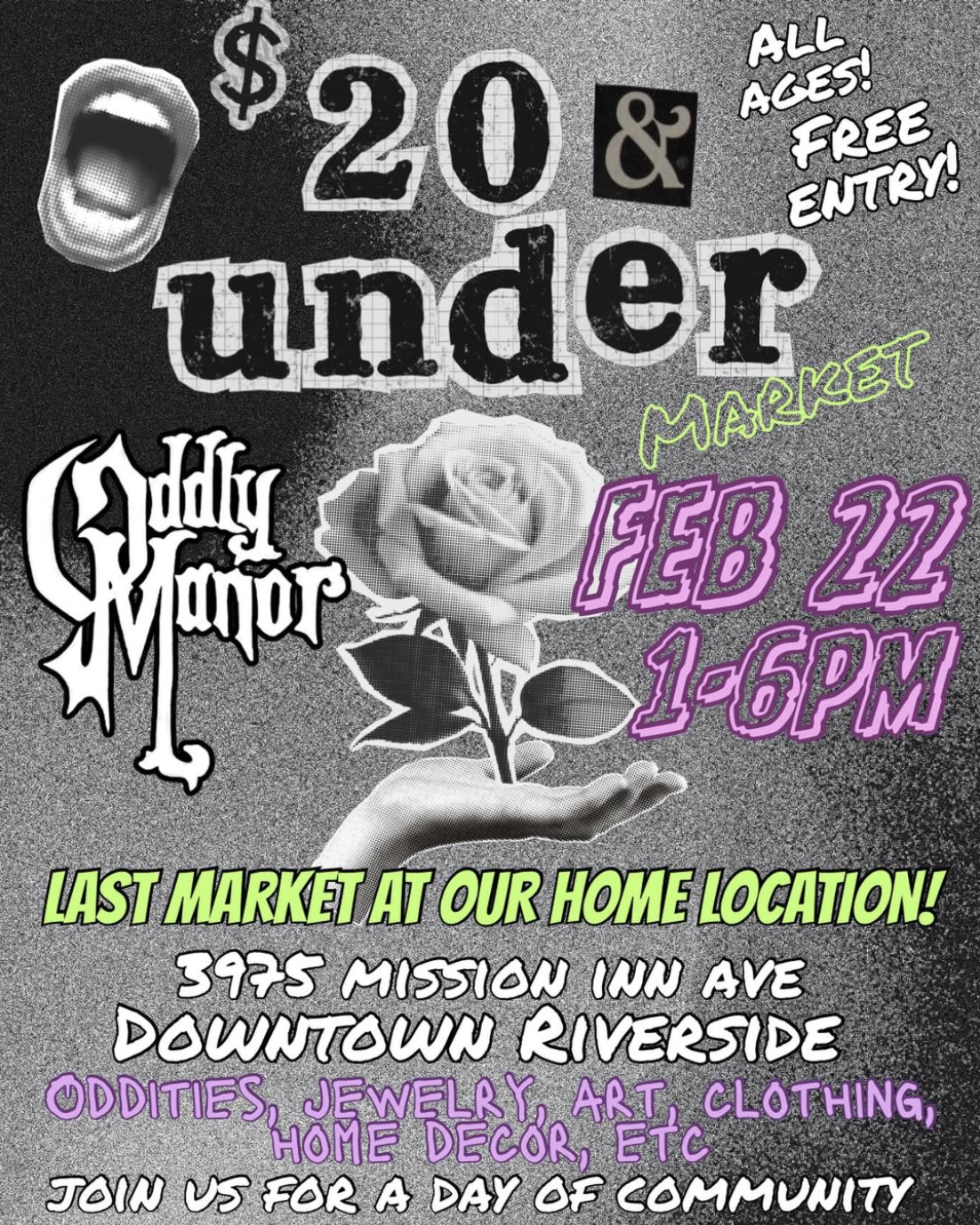 Oddly Manor $20 &amp; Under Market