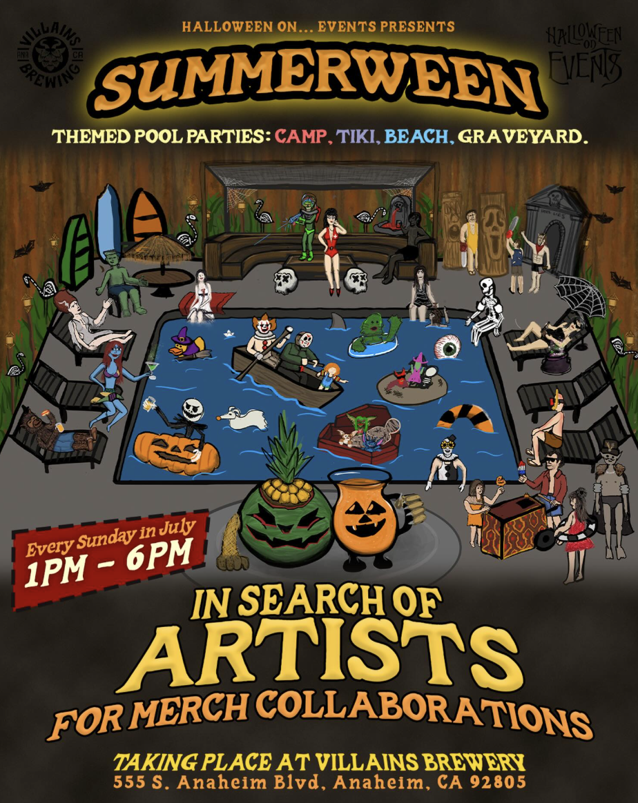 Summerween Pool Party