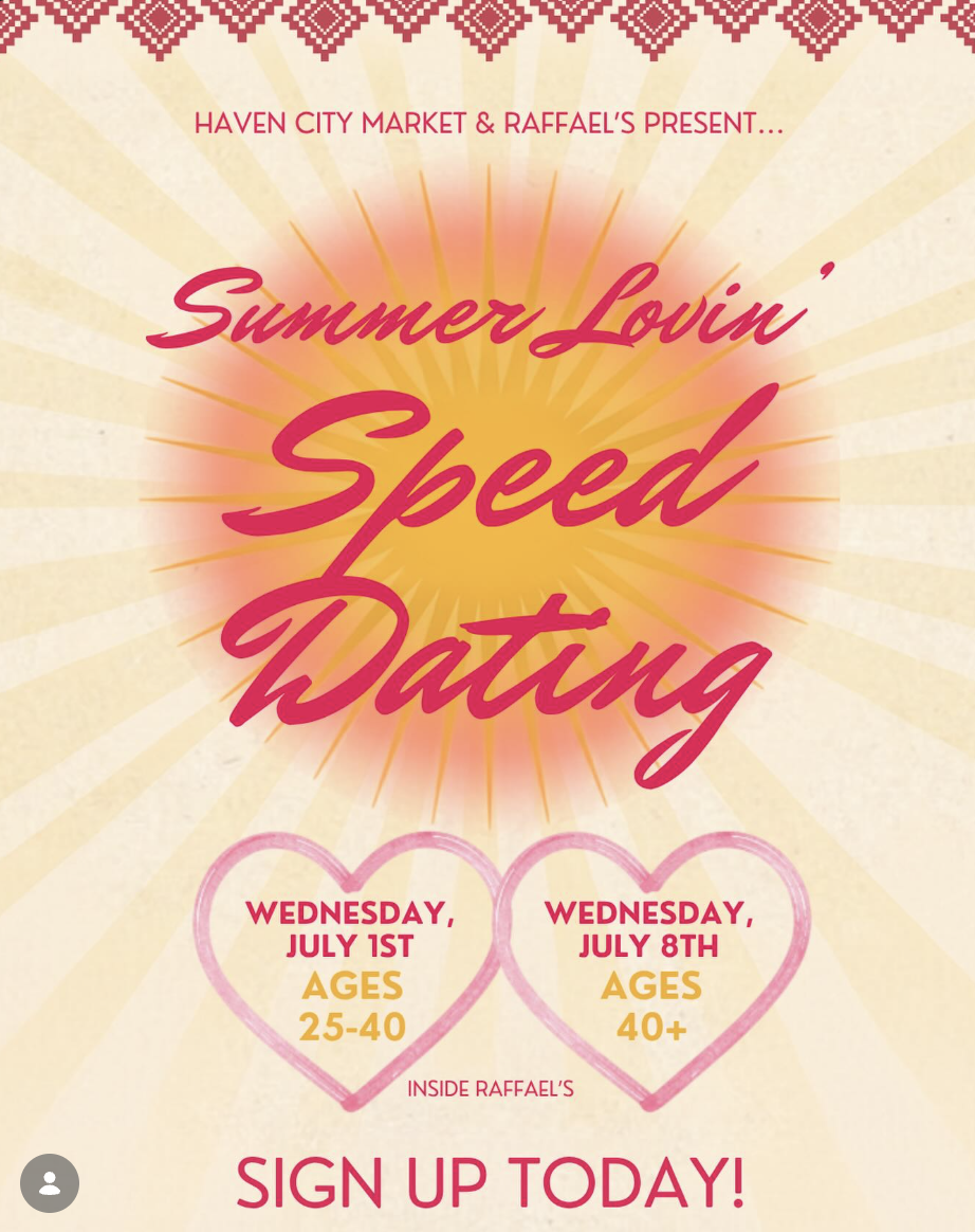 Summer Lovin' Speed Dating