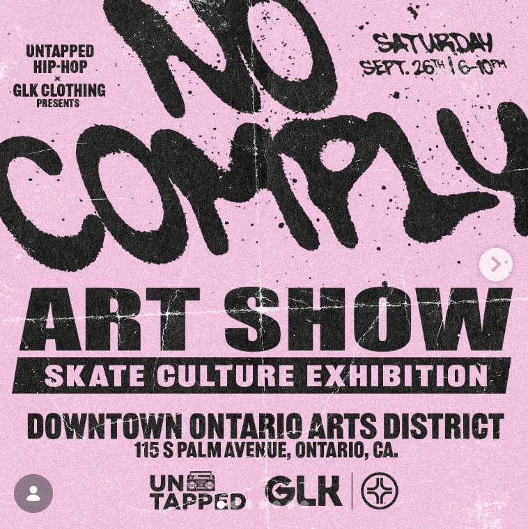 No Comply Art Show & Skate Culture Exhibition