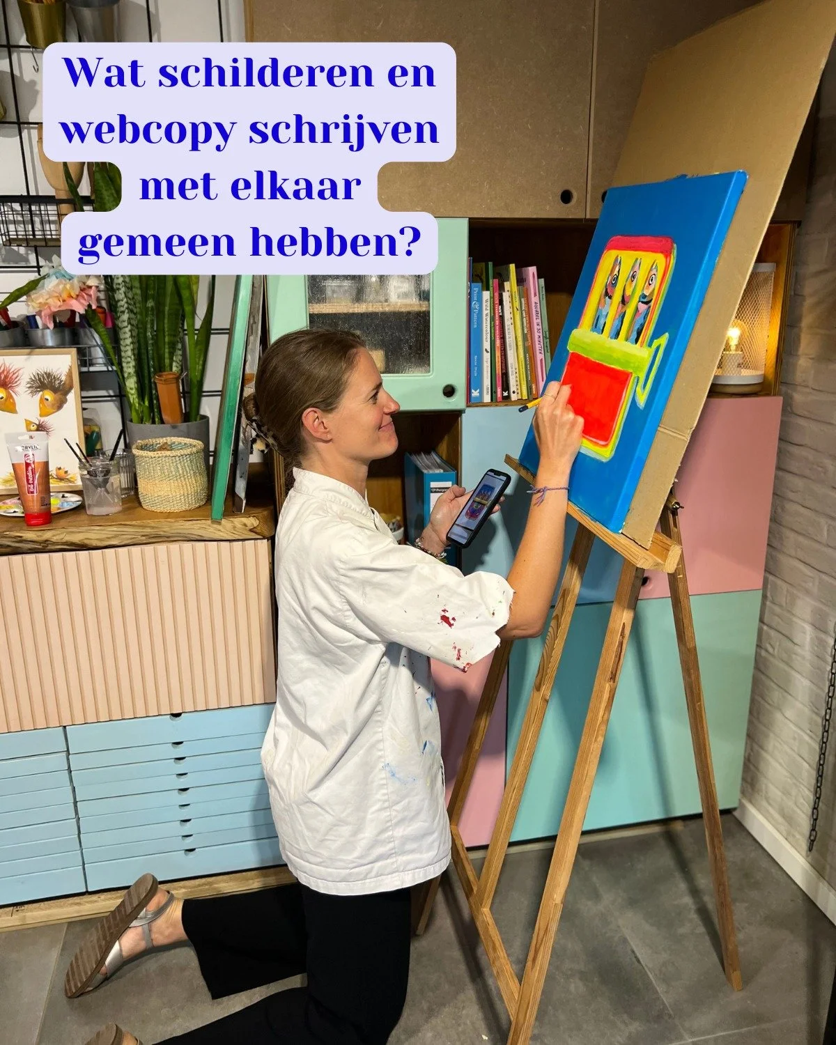 🚨 &ldquo;HELP, IK.GA.DAT.NOOIT.KUNNEN &ldquo; 🚨

In augustus schreef ik me enthousiast in voor een creatief zomerkamp voor volwassenen, georganiseerd door Freya van @atelierartuur 

Twee dagen lang: heerlijk experimenteren, prutsen, babbelen en lek