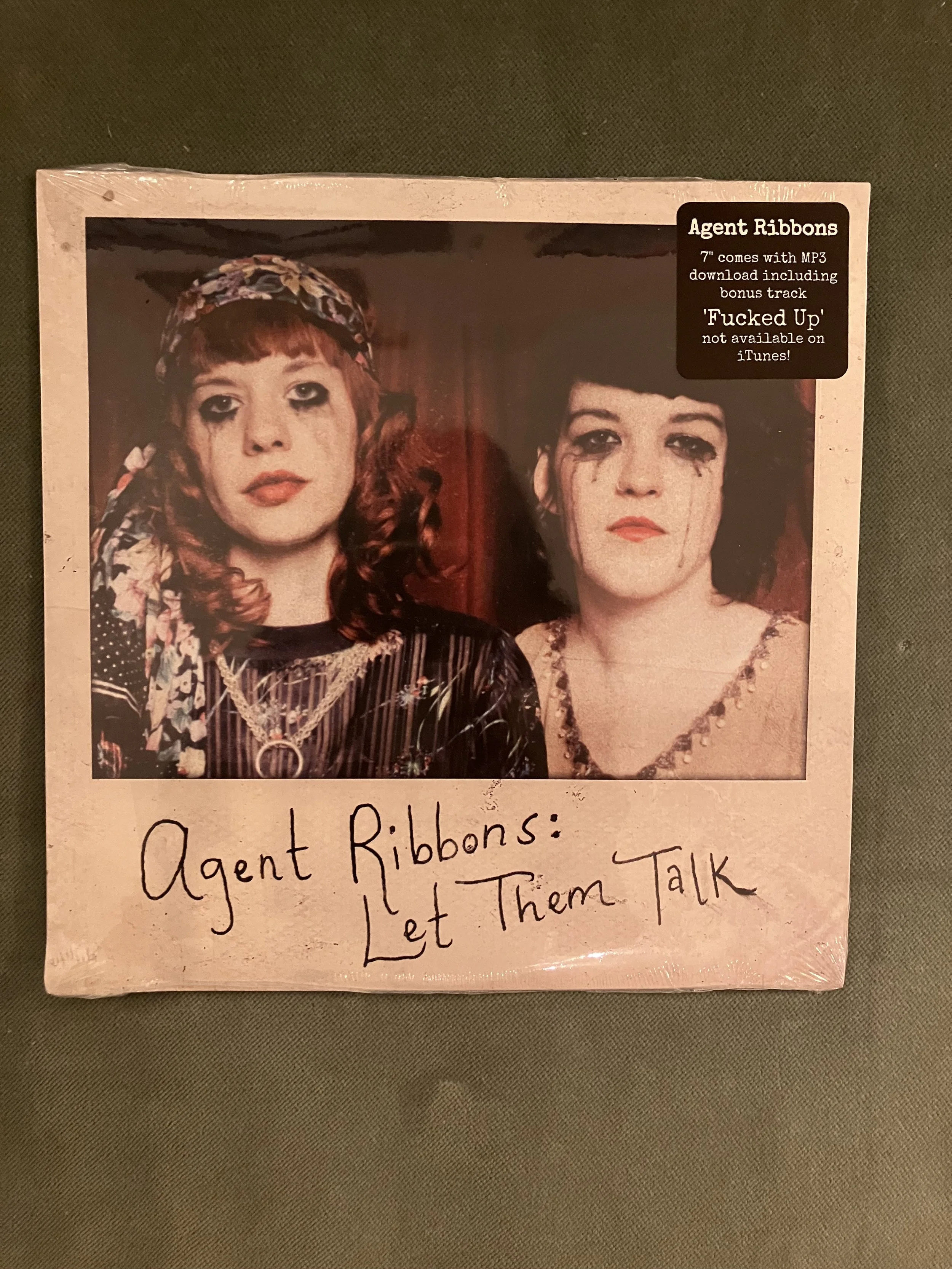 Agent Ribbons Let Them Talk Vinyl 45"