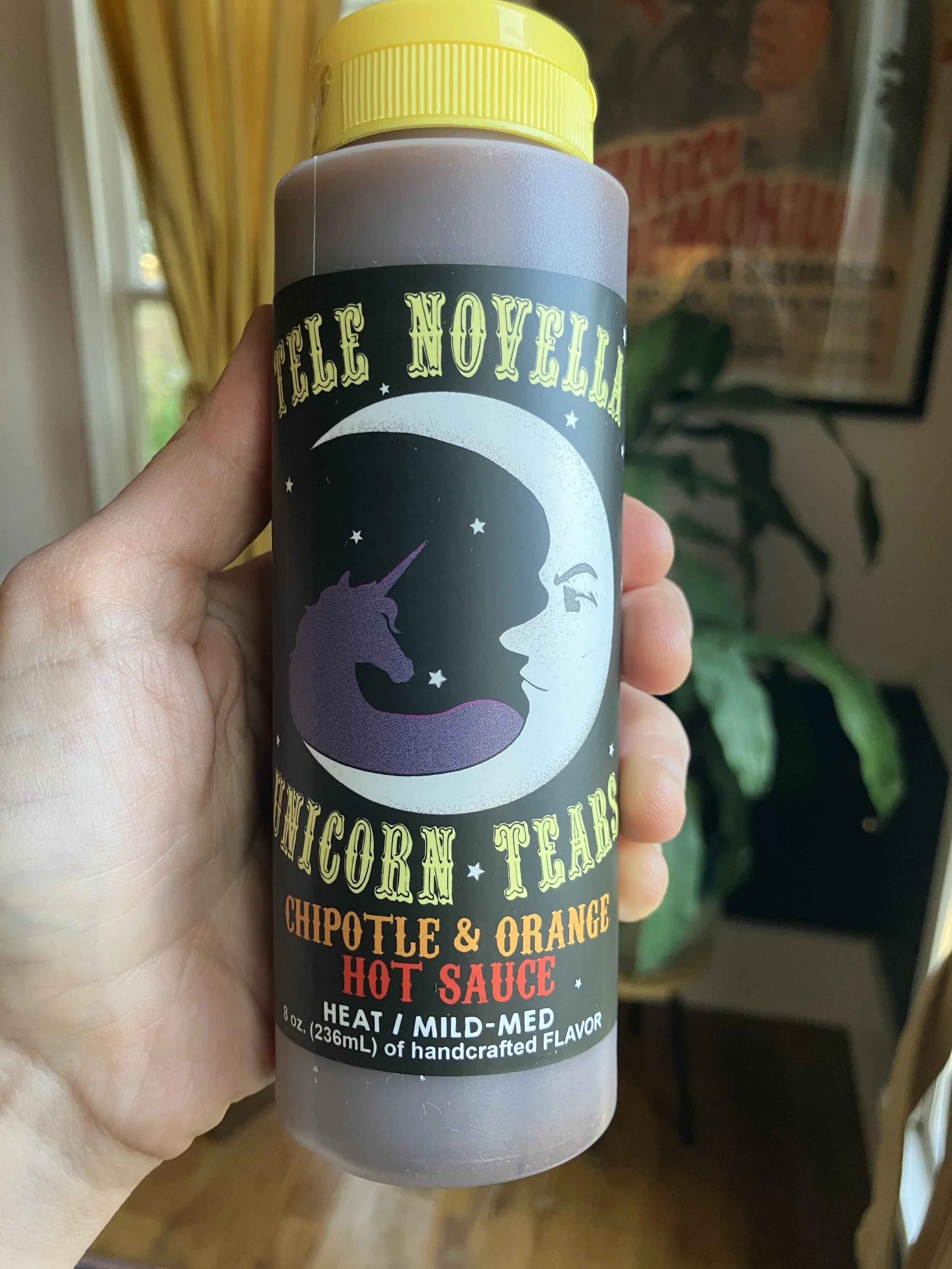 Unicorn Tears:  famous Tele Novella hot sauce