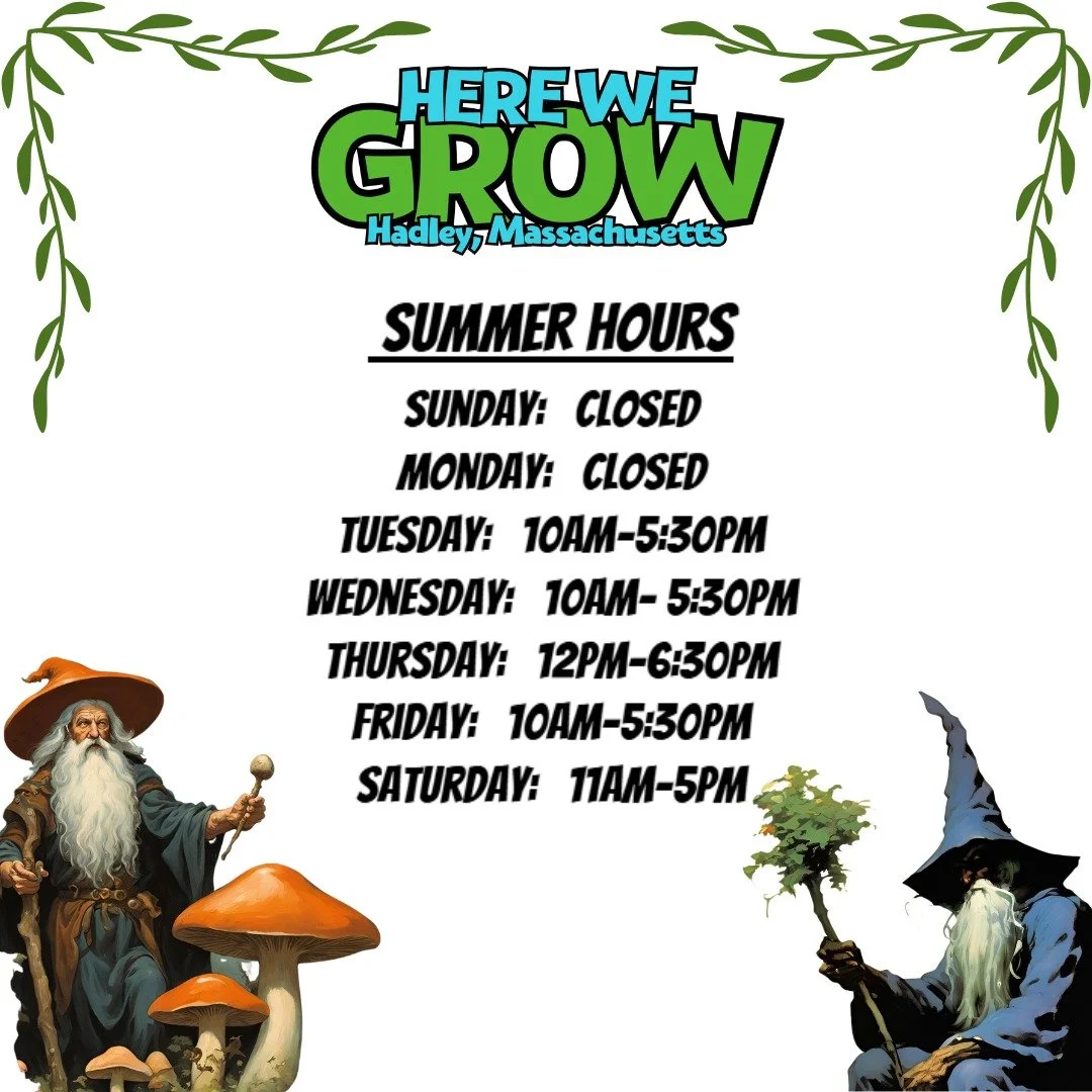 Now open longer for all your garden needs!