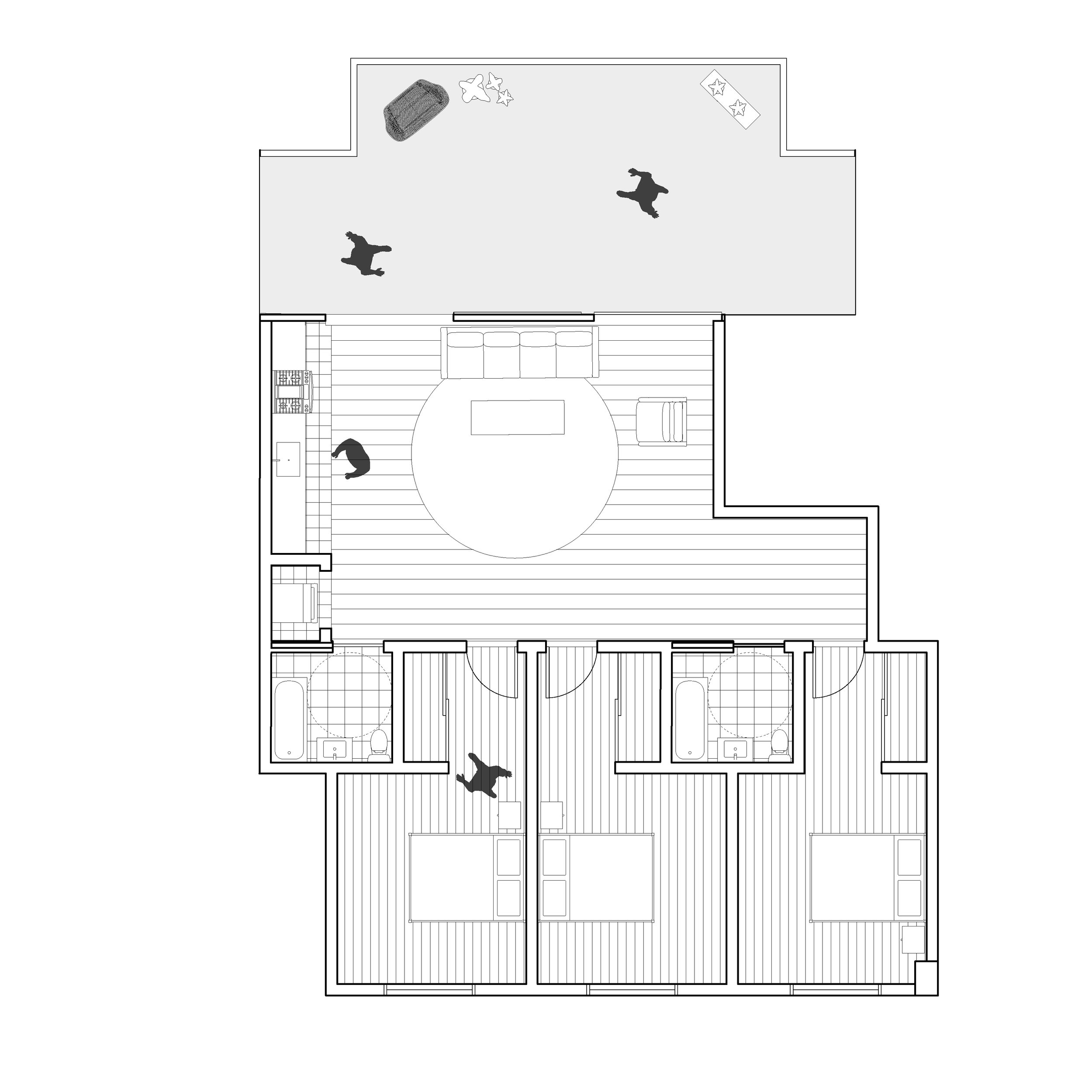 3 bedroom plan