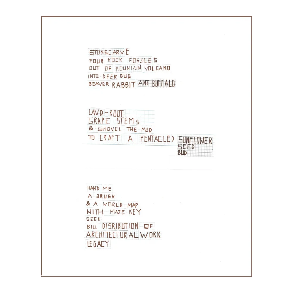 Elemental Collage Series: North: Poem I