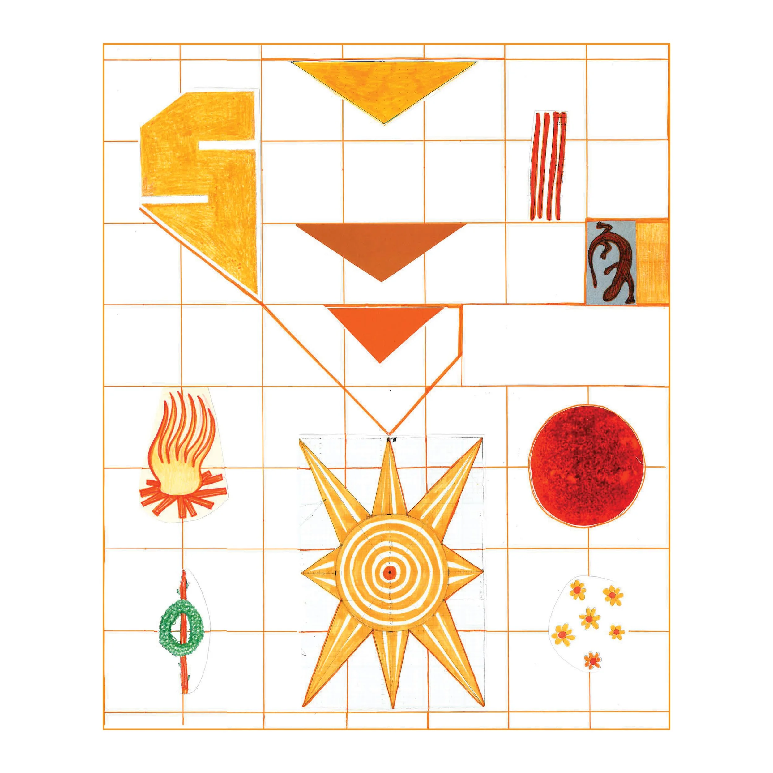 South III, 2024, Mixed media collage on paper, 17 x 14 inches
 
$300 (unframed)
 
SOLD