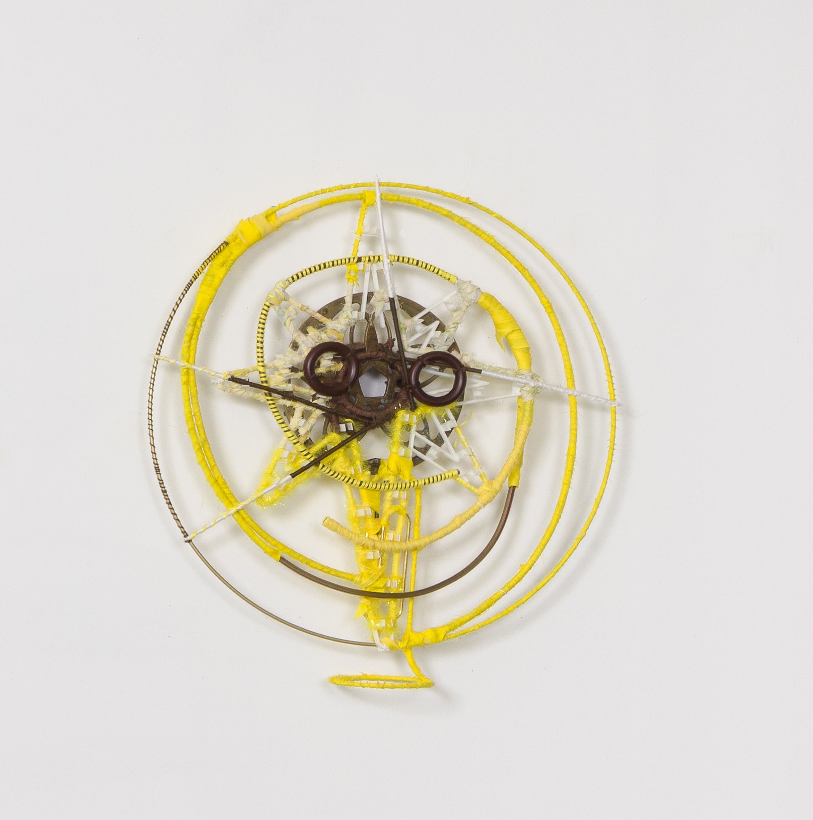 N:$II, 2024
Found objects and repurposed textiles
21 x 19 x 4 inches
Image by Pierre Le Hors