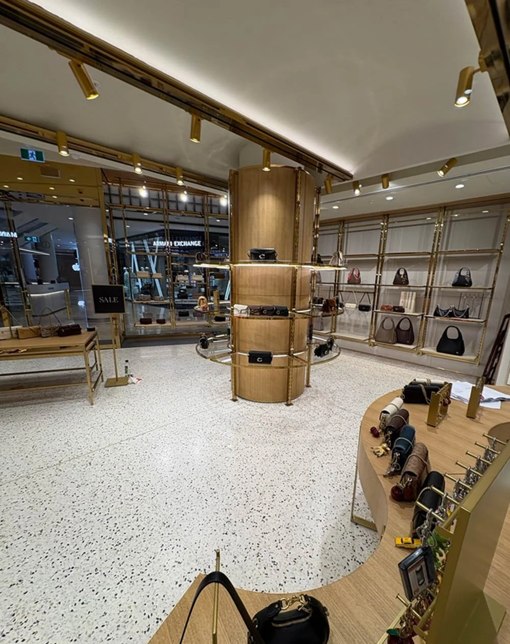 Coach store interior