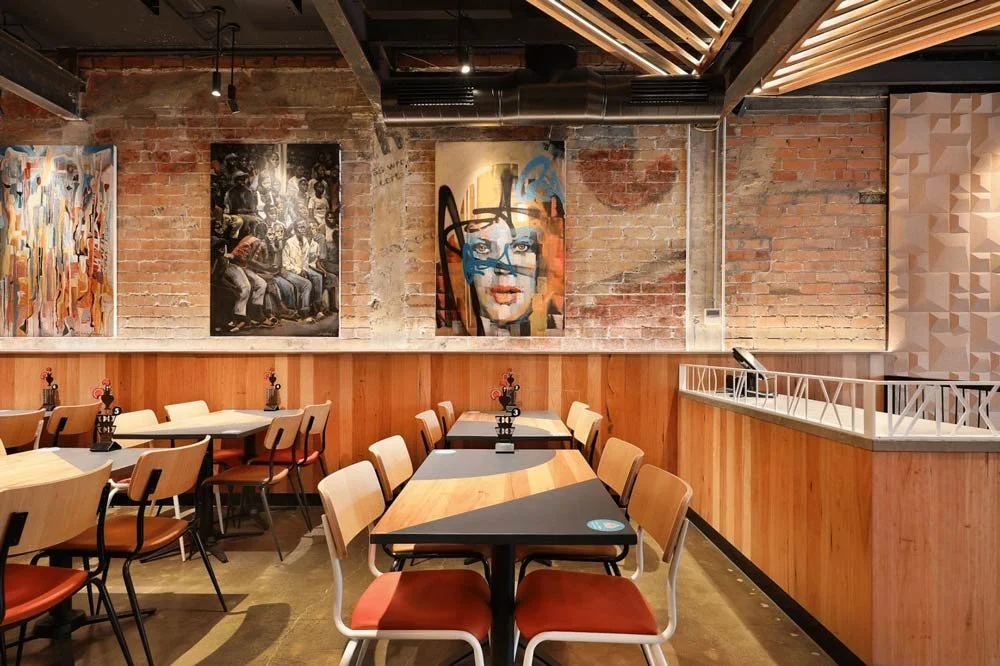 Nando's seating area