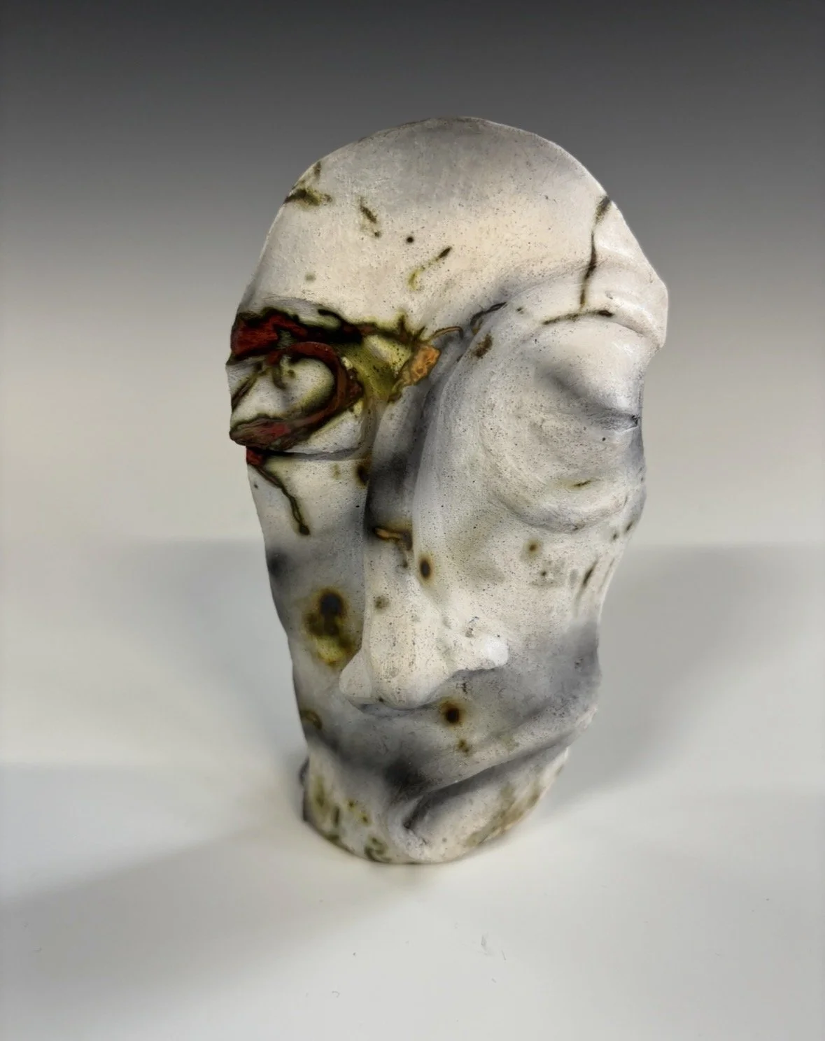 UNTITLED, 2025, raku fired ceramic 