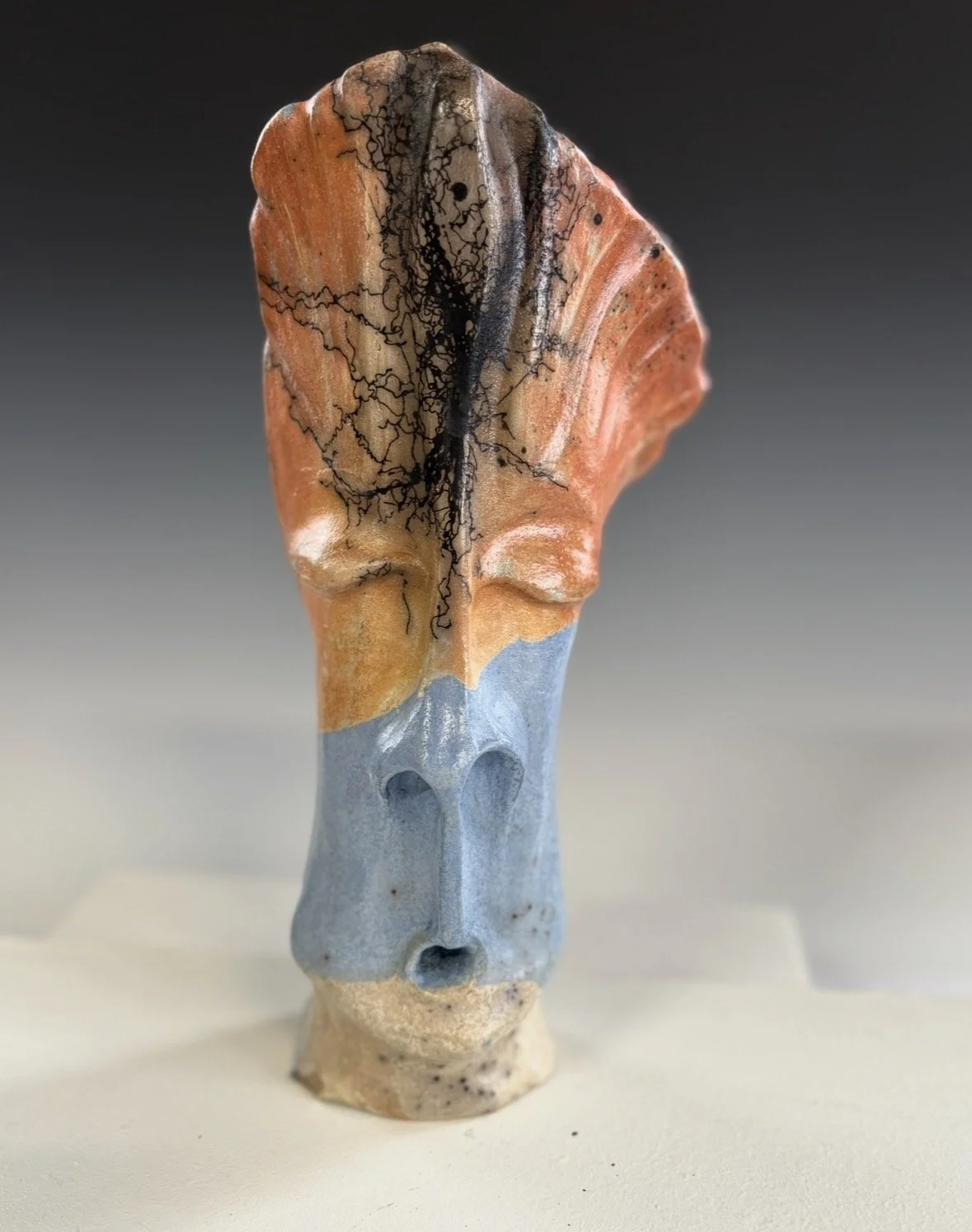 UNTITLED, 2025, raku fired ceramic 