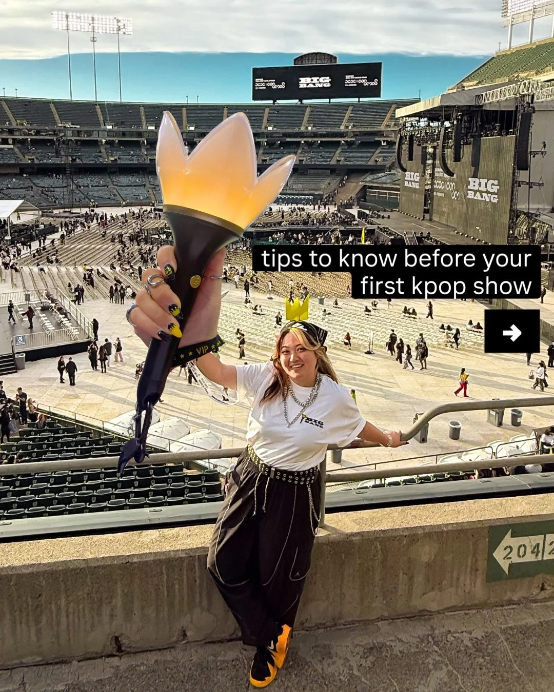 tips for your first Kpop concert - that helped me for BIGBANG in San Francisco!

the whole show was so good from start to end, I felt transported back into time, listening to (totally legally downloaded) BIGBANG tracks that I had to manually input al