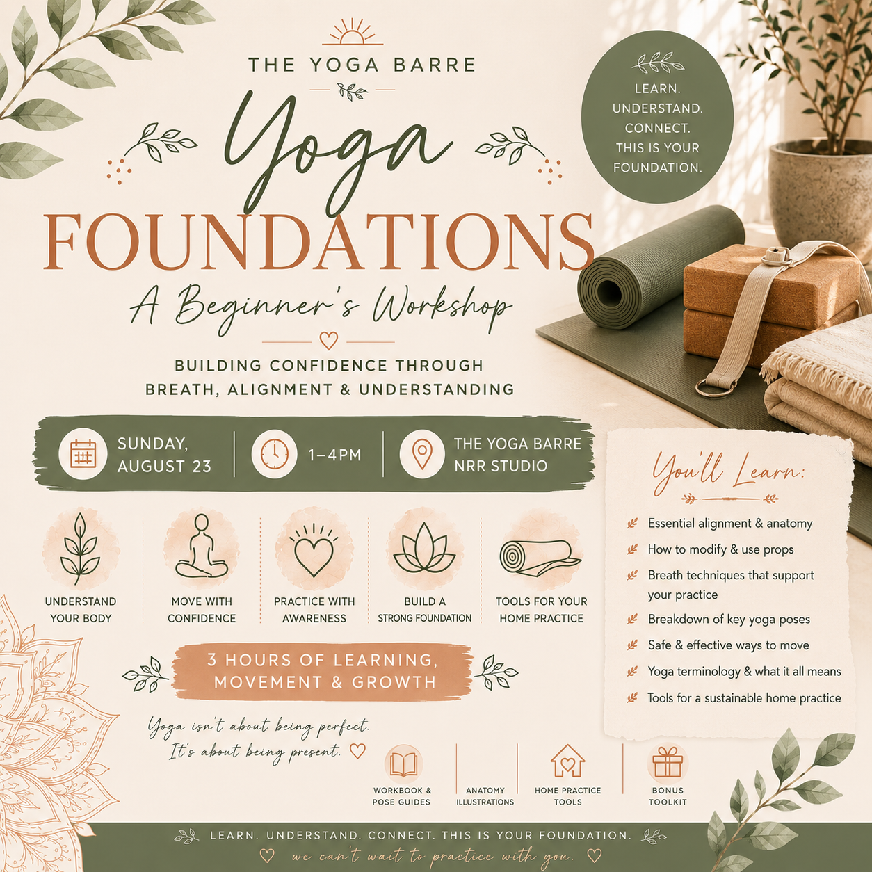 Yoga Foundations: A Beginner’s Workshop