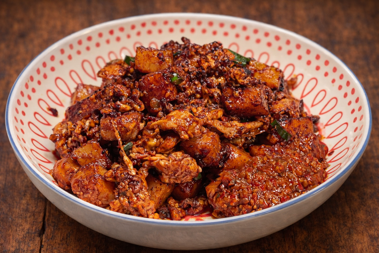 Sweet Black Traditional Carrot Cake 