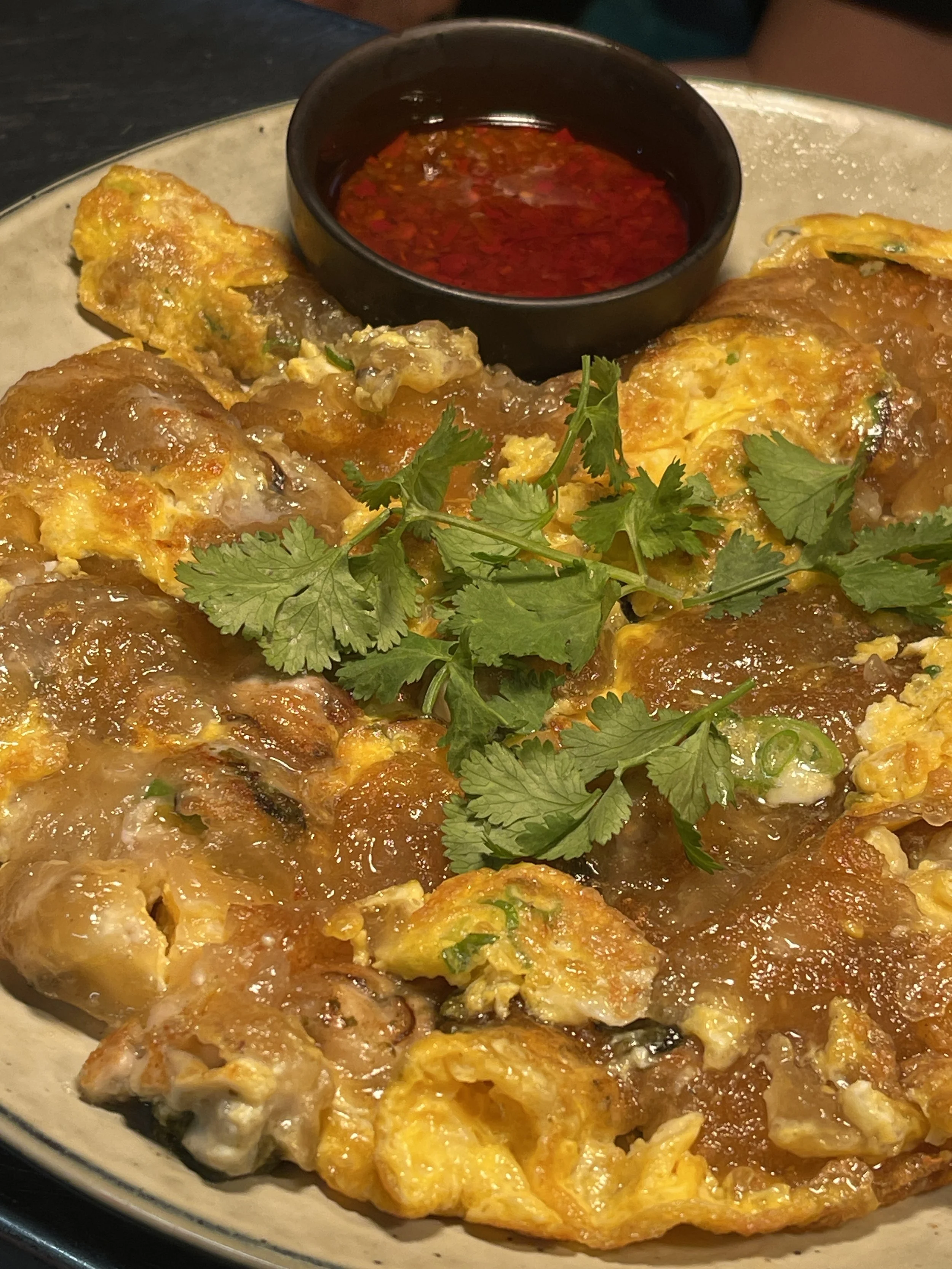 Fried Oyster Omelette