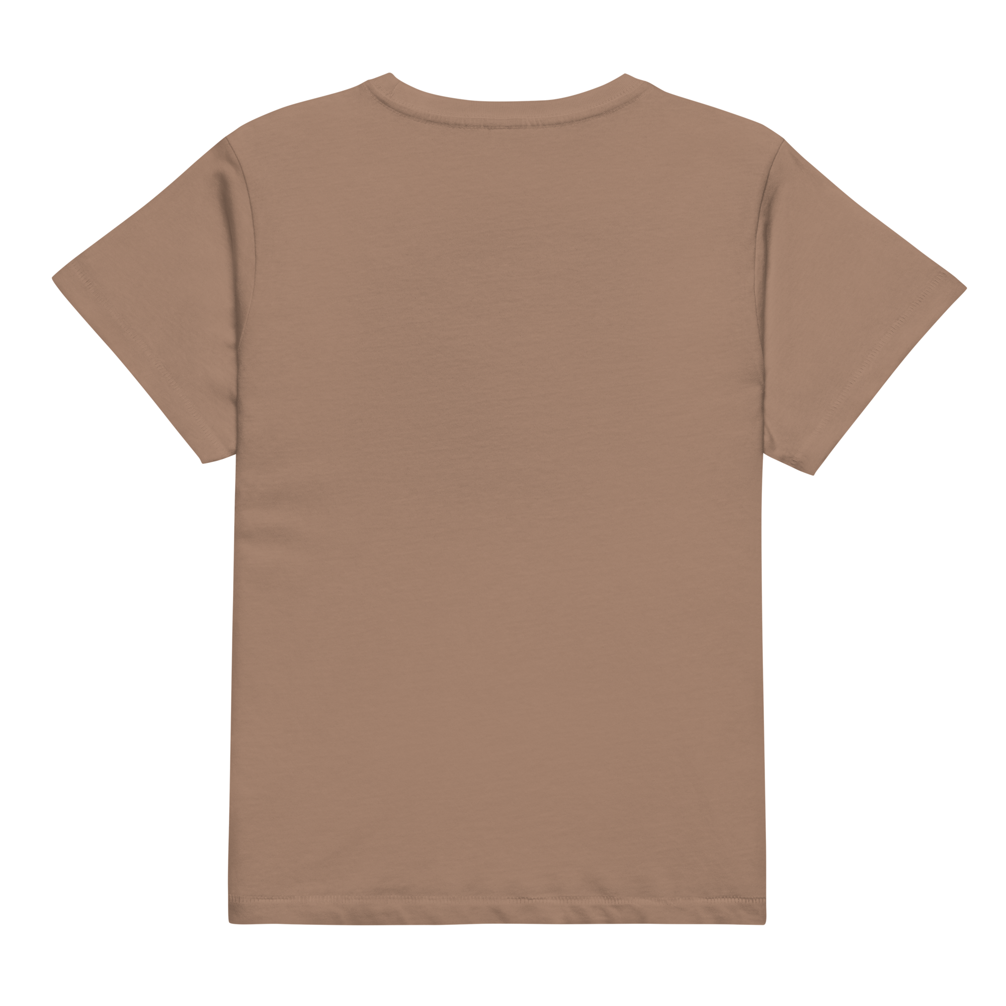 womens-high-waisted-tee-latte-back-67d754bae6966.png