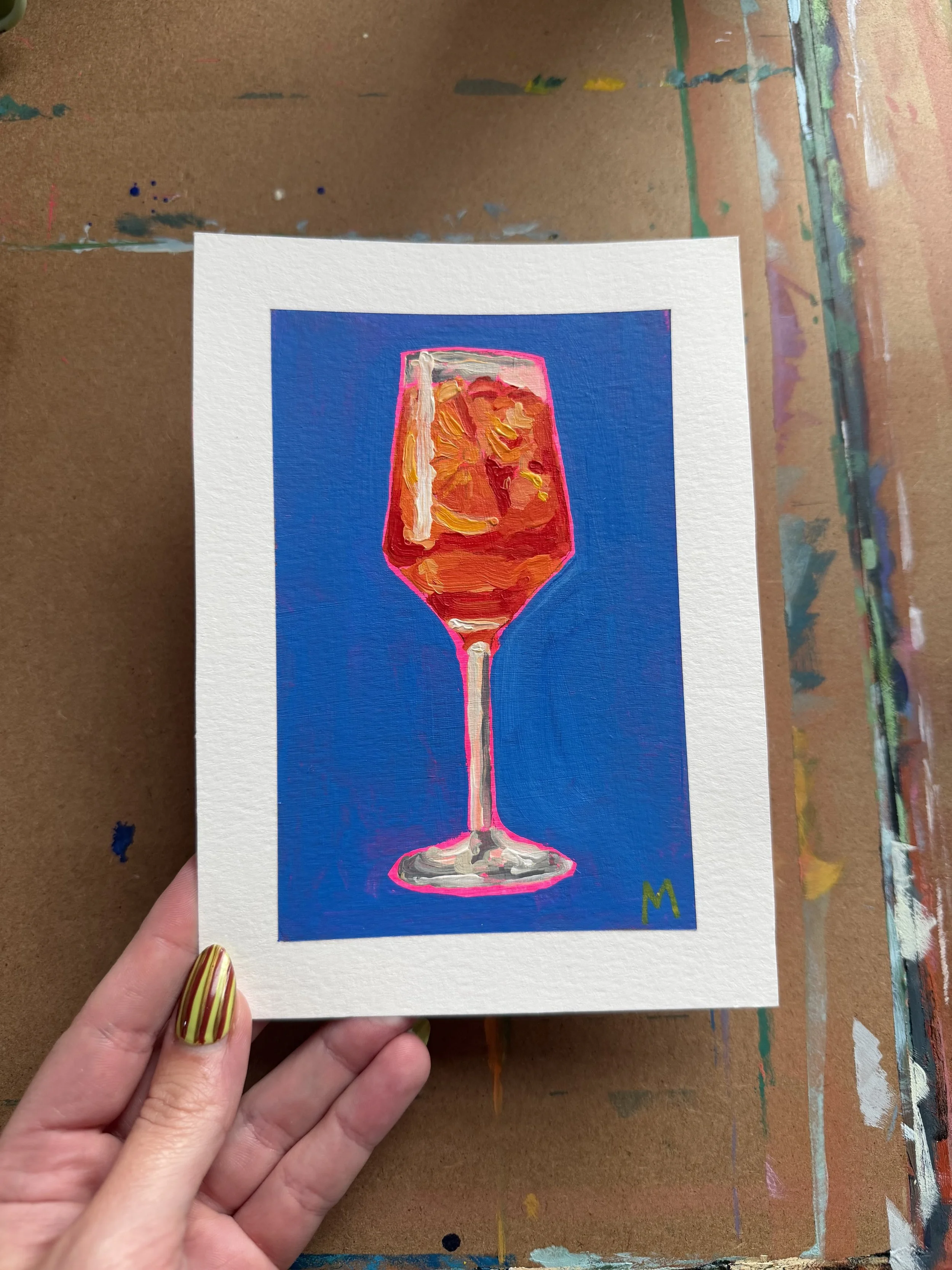 Original Cocktail Paintings