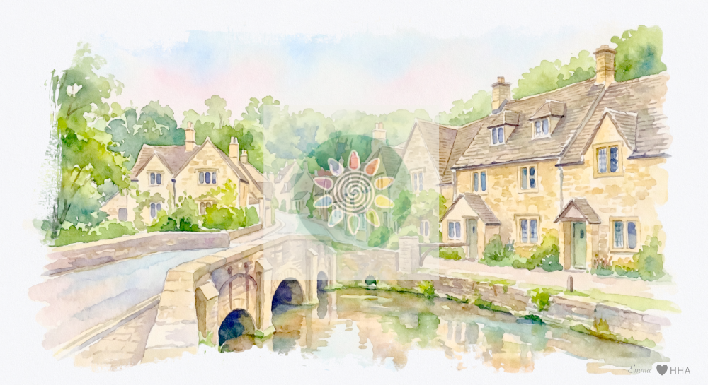 Castle Combe Study One: The Village Bridge