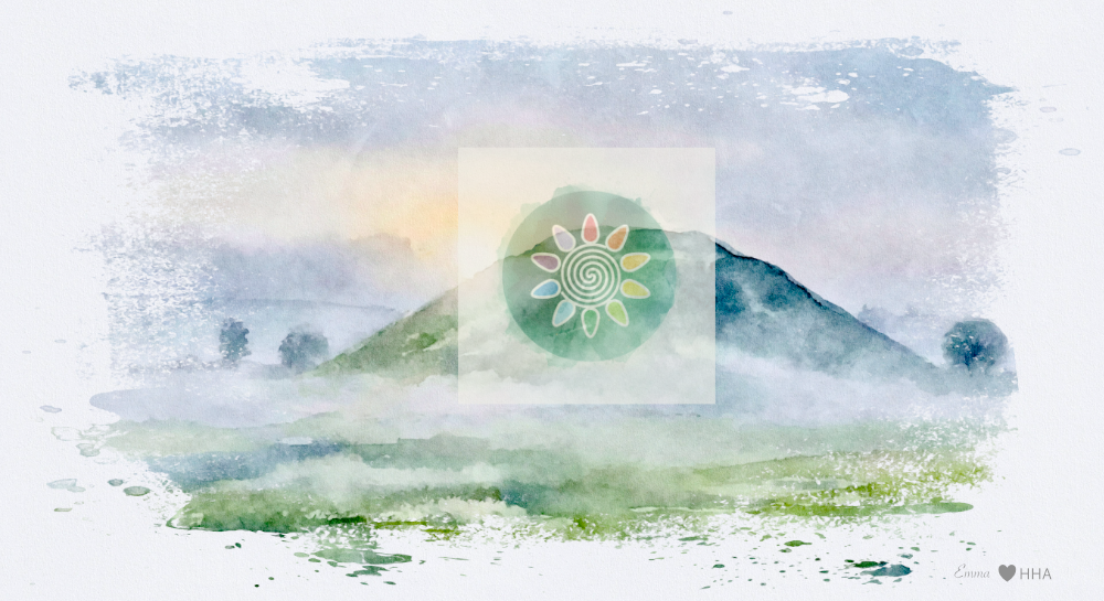 Silbury Hill Study Three: The Morning Mist