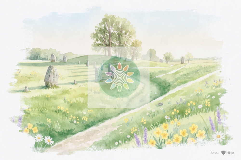 Avebury Study Two: The Wildflower Path