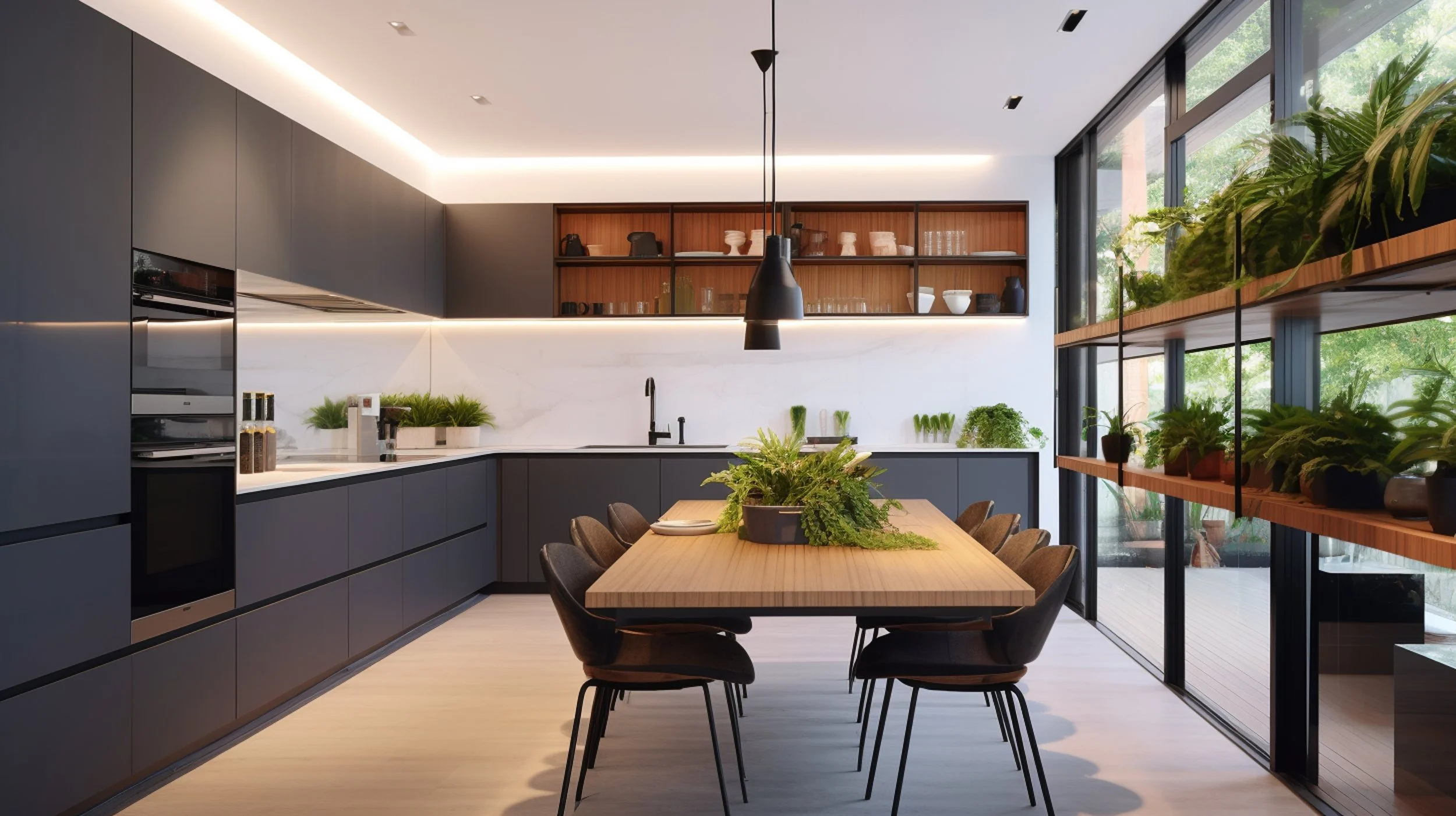 Illustration of Bespoke Kitchen Renovation Services