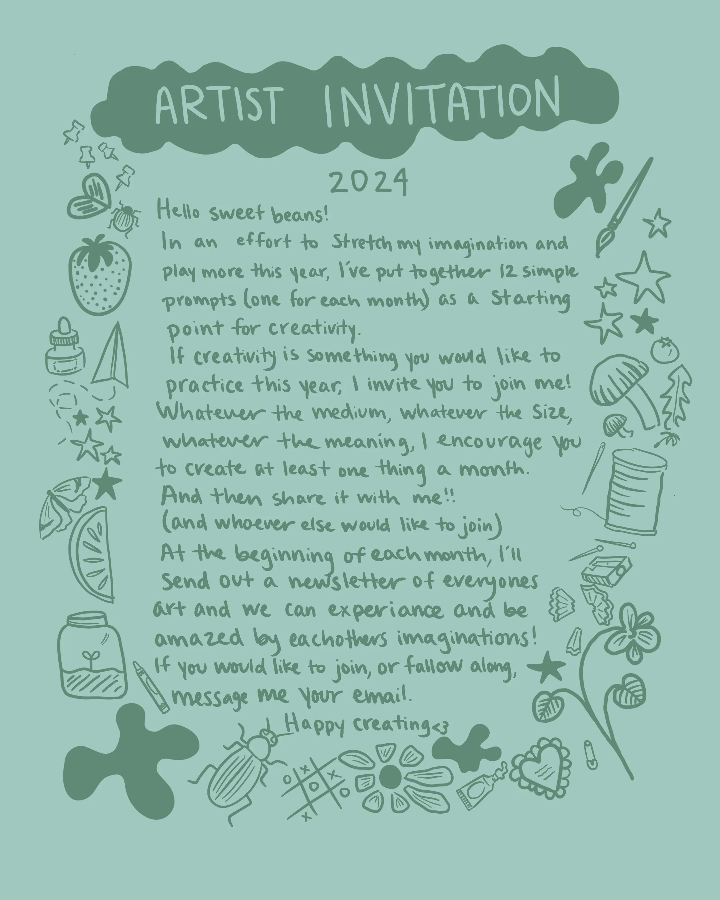 Artist Invitation