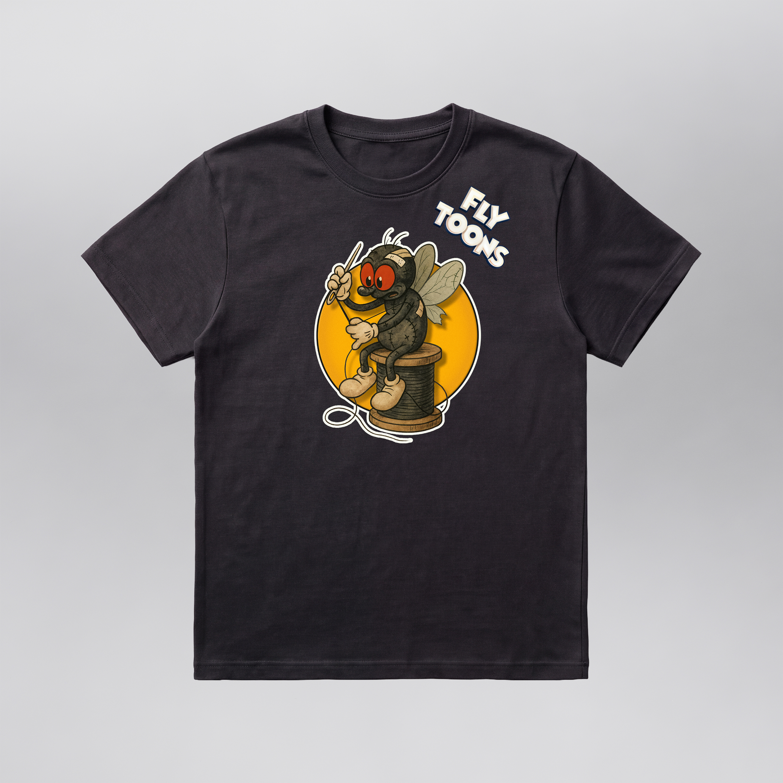Youth's Stitch Yourself Tee - Fly Toons