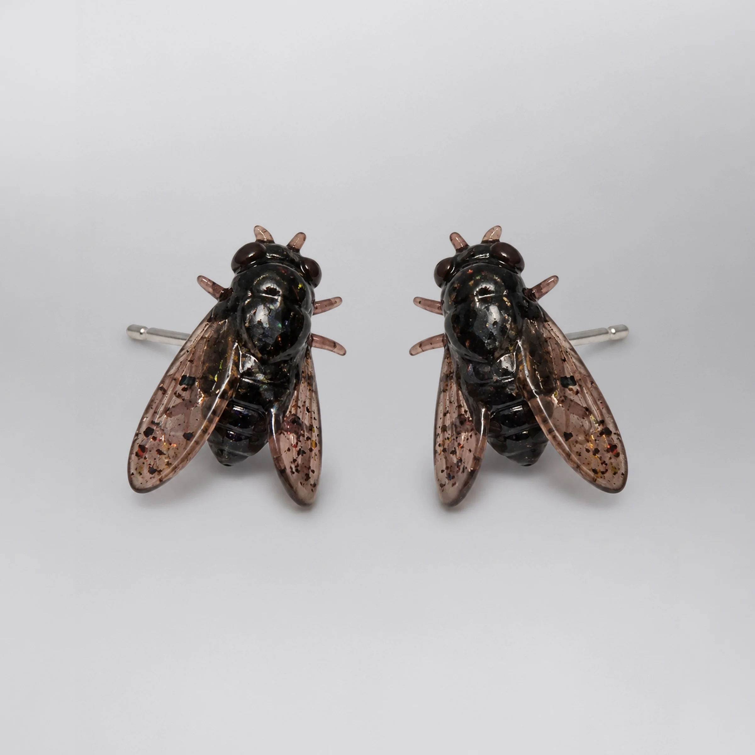 Silicone Fly Earrings That Nobody Likes or Wants