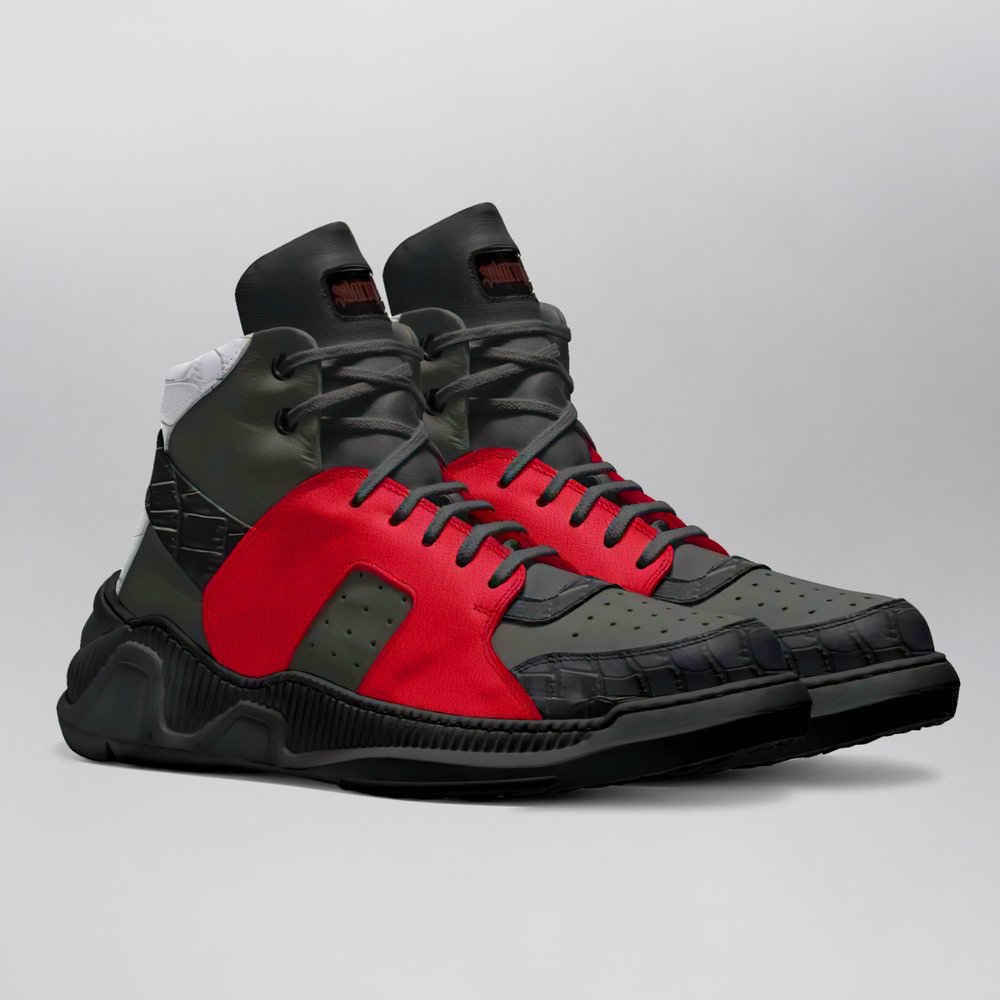 Swarm-Y 'Limited Edition' Hightop Luxury Sneakers — Broken Wings