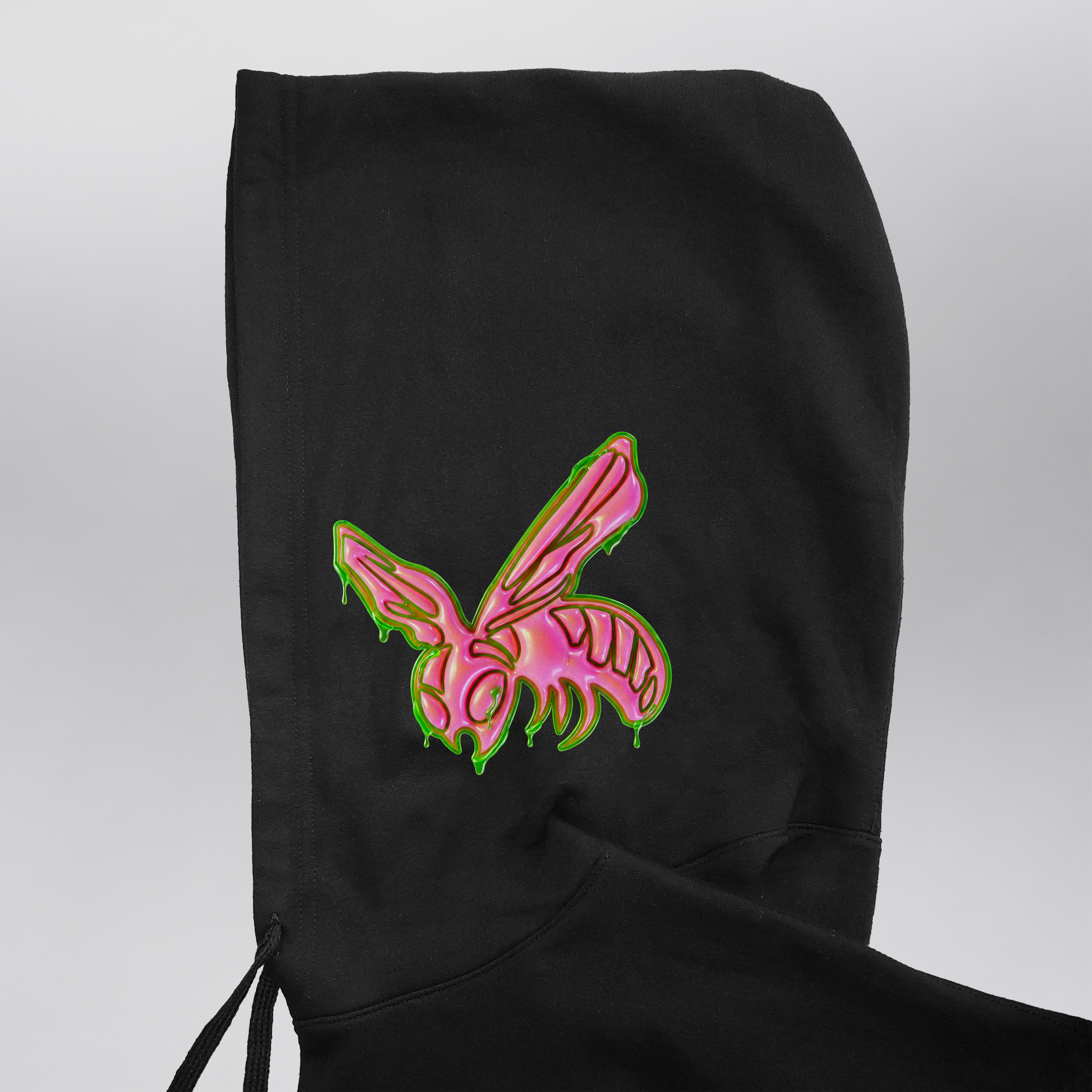 watermelon Hoodie Hood Corner Closeup.png